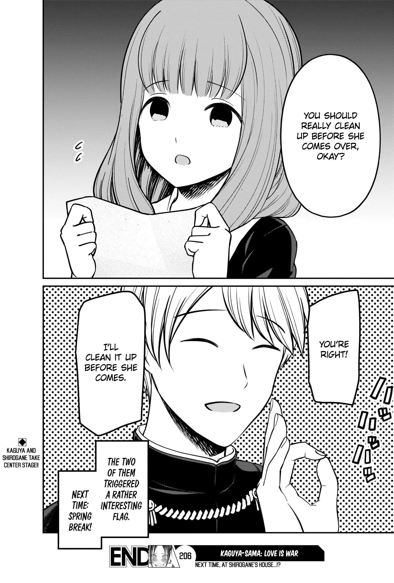 Kaguya-sama wa Kokurasetai - Tensai-tachi no Renai Zunousen Chapter 206 page 18 - Chapter 206: Miyuki Shirogane Isn’t Depressing