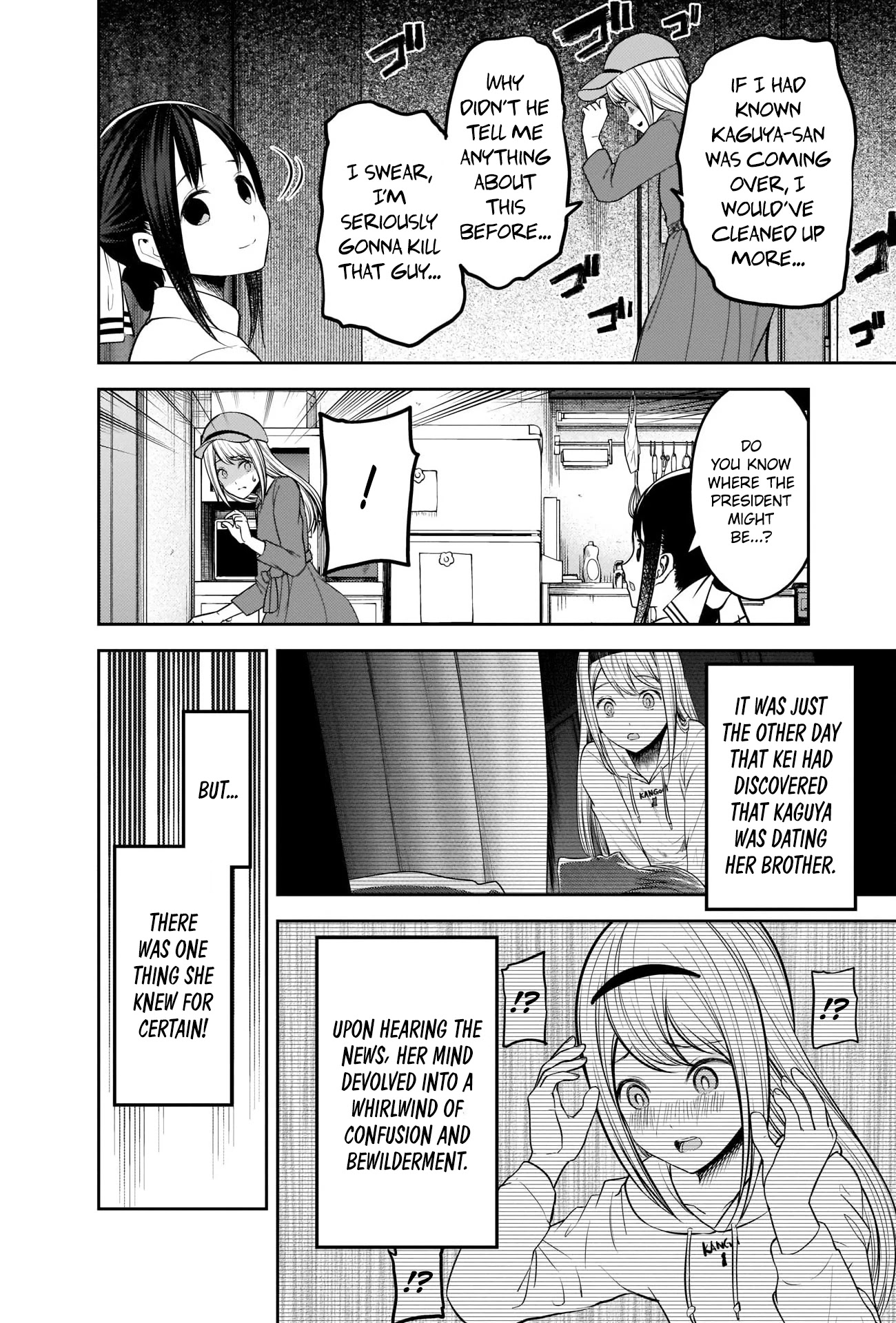 Kaguya-sama wa Kokurasetai - Tensai-tachi no Renai Zunousen Chapter 207 page 10 - Chapter 207: Kei Shirogane Wants to be Welcoming