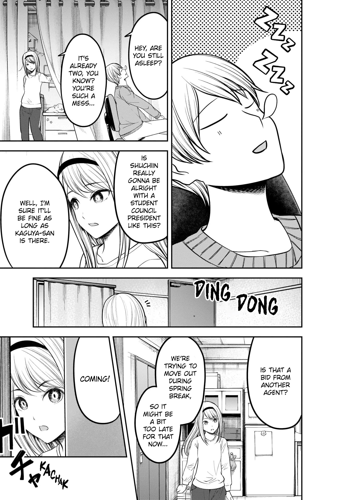 Kaguya-sama wa Kokurasetai - Tensai-tachi no Renai Zunousen Chapter 207 page 3 - Chapter 207: Kei Shirogane Wants to be Welcoming
