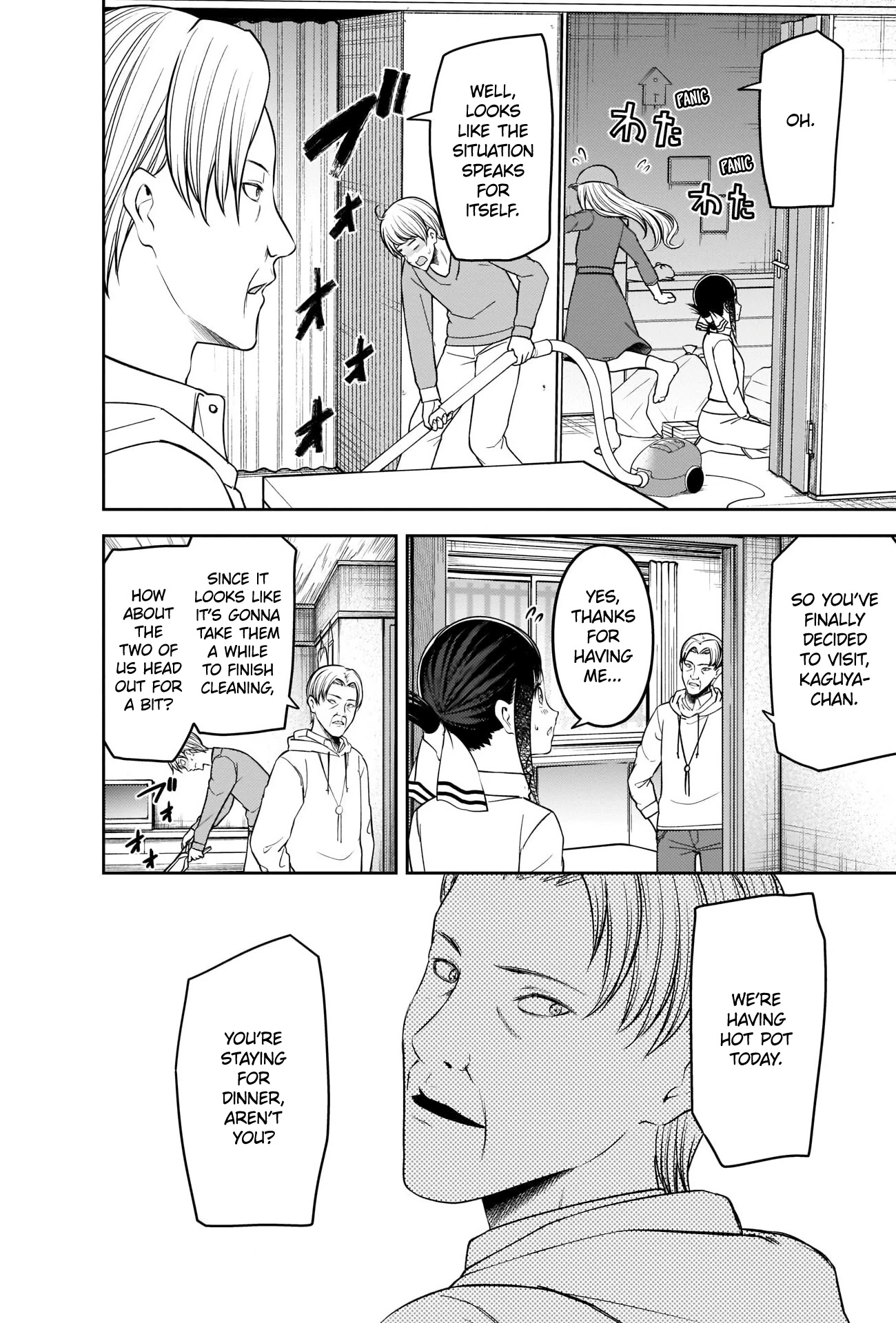 Kaguya-sama wa Kokurasetai - Tensai-tachi no Renai Zunousen Chapter 208 page 3 - Chapter 208: The Shirogane Family
