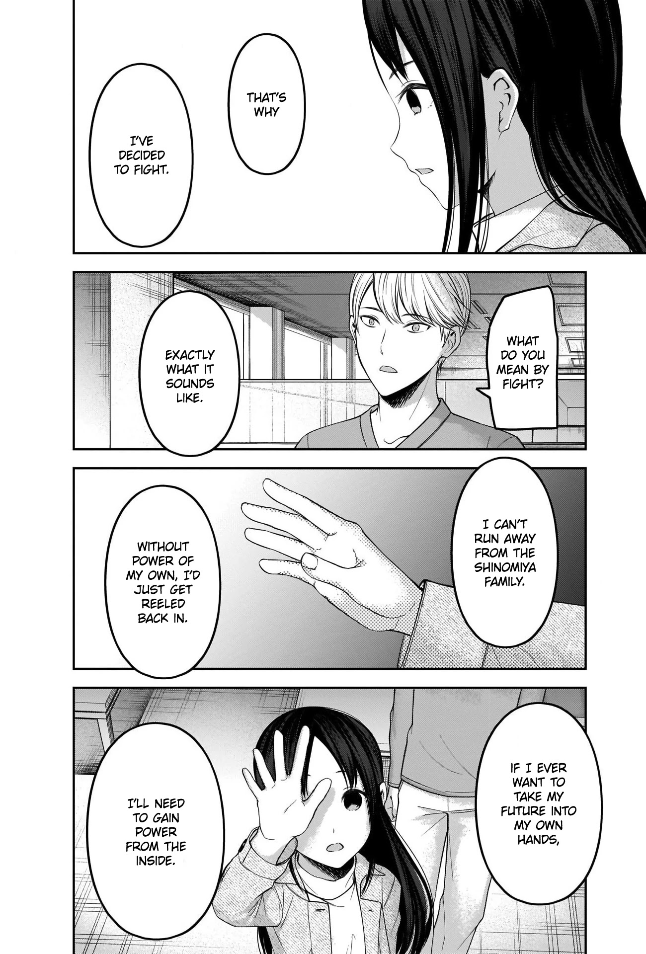 Kaguya-sama wa Kokurasetai - Tensai-tachi no Renai Zunousen Chapter 209 page 12 - Chapter 209: Dreams
