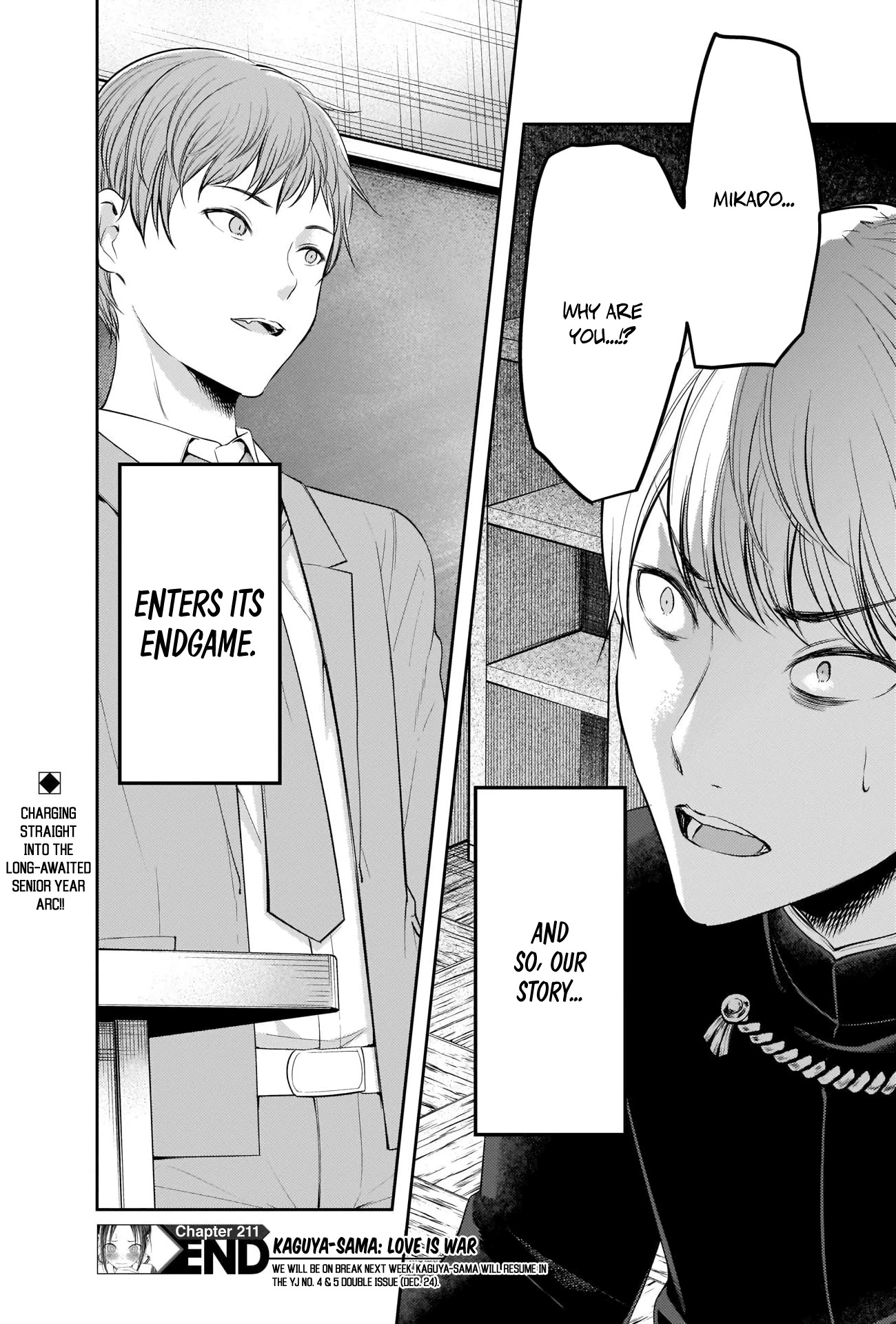 Kaguya-sama wa Kokurasetai - Tensai-tachi no Renai Zunousen Chapter 211 page 18 - Chapter 211: Kaguya-sama Wants to Sit