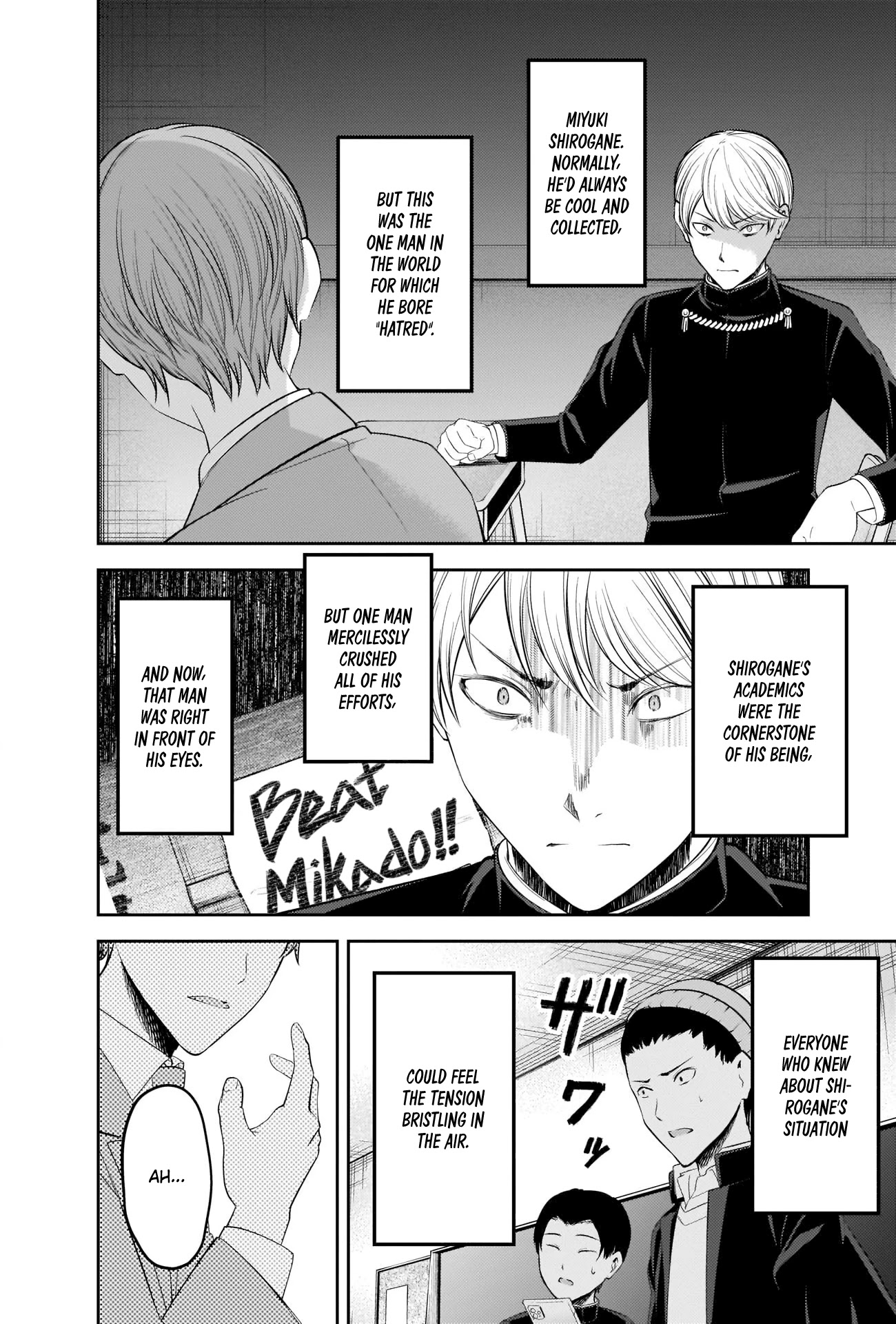 Kaguya-sama wa Kokurasetai - Tensai-tachi no Renai Zunousen Chapter 212 page 10 - Chapter 212: Mikado Shijo Wants to Fit In
