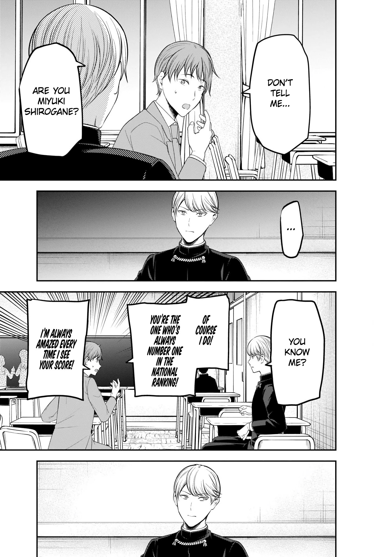Kaguya-sama wa Kokurasetai - Tensai-tachi no Renai Zunousen Chapter 212 page 11 - Chapter 212: Mikado Shijo Wants to Fit In