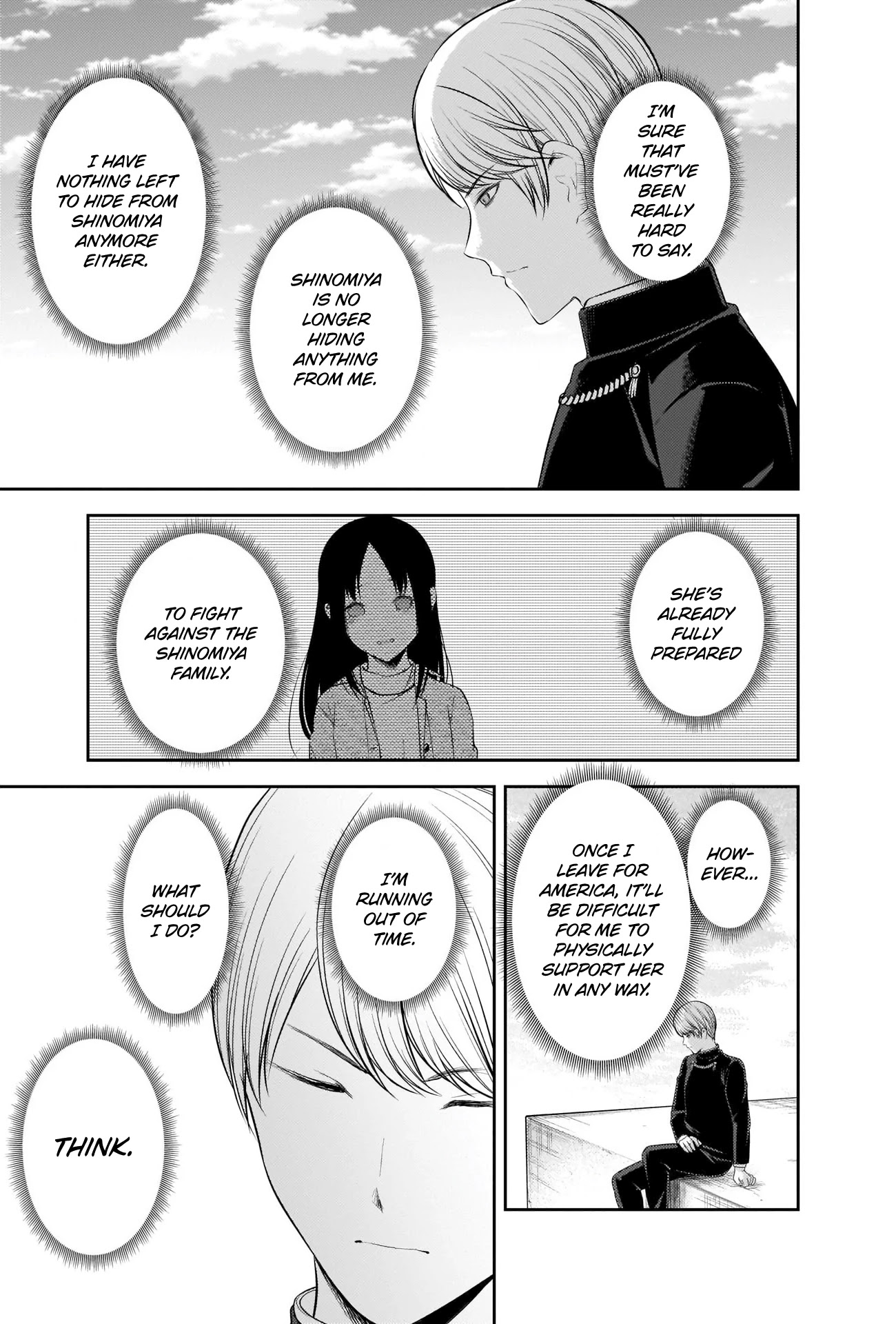 Kaguya-sama wa Kokurasetai - Tensai-tachi no Renai Zunousen Chapter 212 page 17 - Chapter 212: Mikado Shijo Wants to Fit In