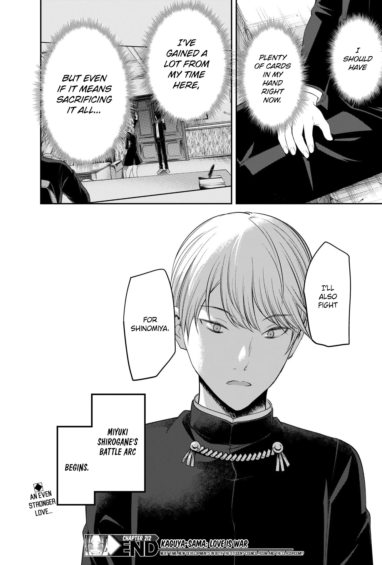 Kaguya-sama wa Kokurasetai - Tensai-tachi no Renai Zunousen Chapter 212 page 18 - Chapter 212: Mikado Shijo Wants to Fit In