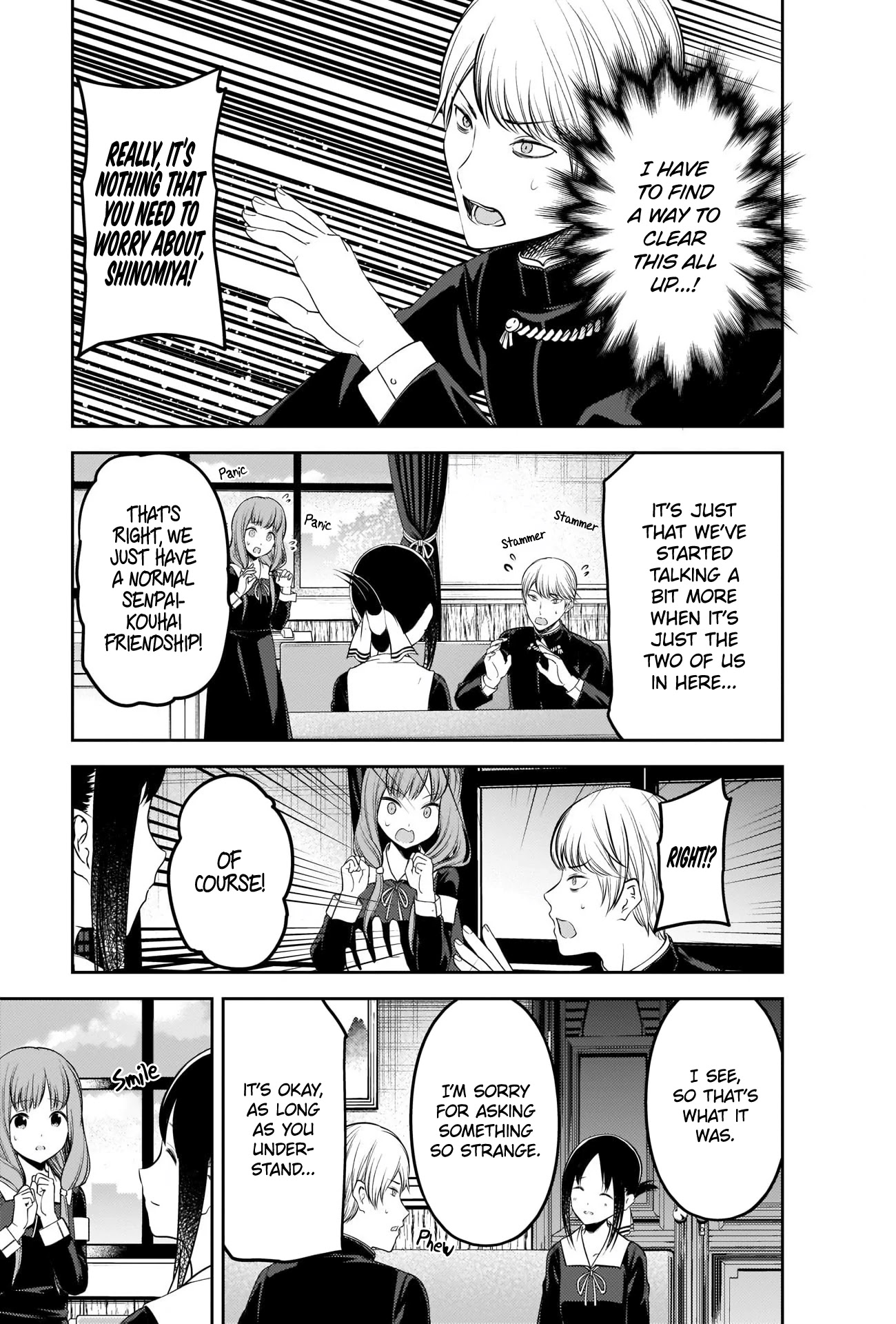 Kaguya-sama wa Kokurasetai - Tensai-tachi no Renai Zunousen Chapter 213 page 13 - Chapter 213: Senpai-kun and Kouhai-chan, Part 4