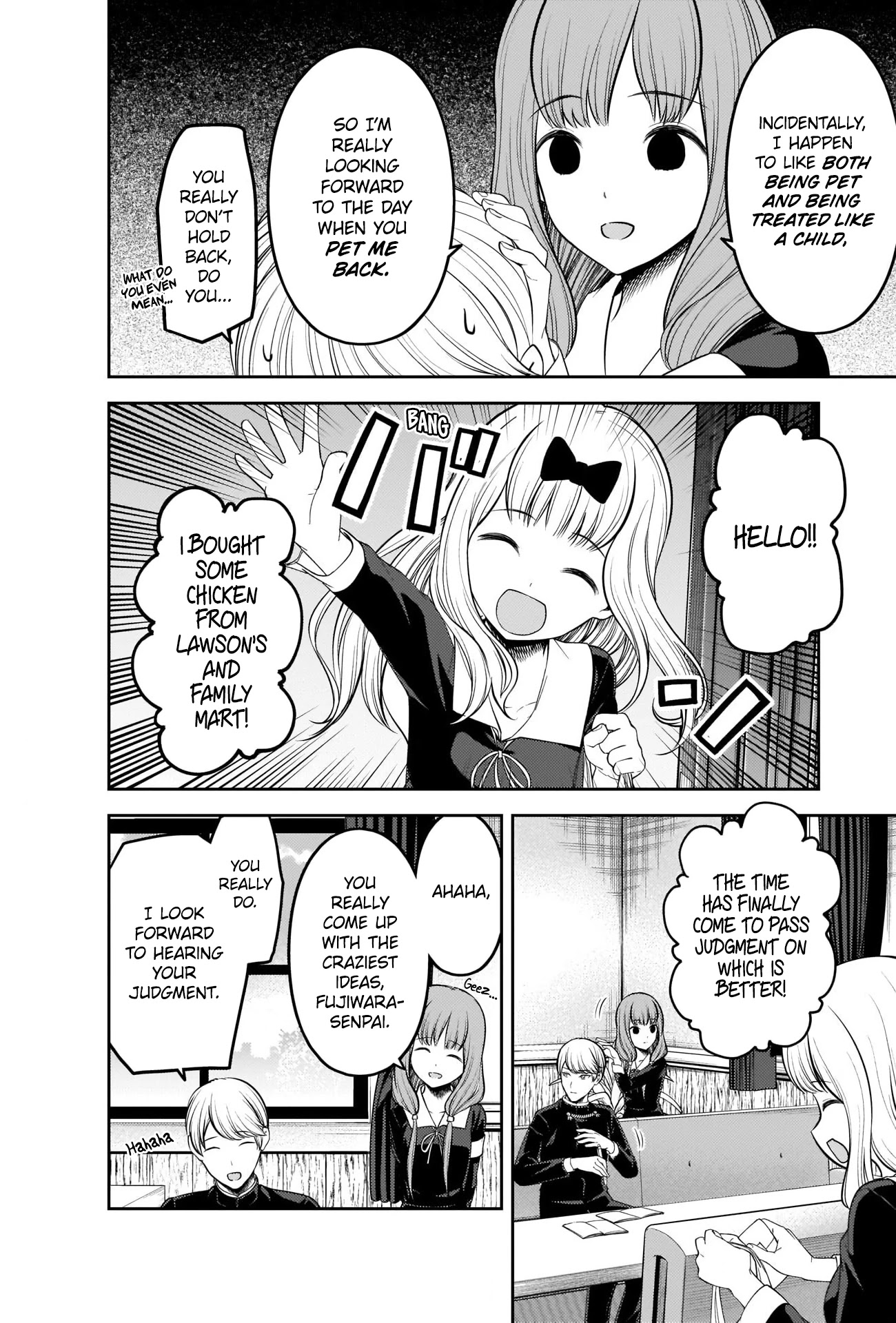 Kaguya-sama wa Kokurasetai - Tensai-tachi no Renai Zunousen Chapter 213 page 4 - Chapter 213: Senpai-kun and Kouhai-chan, Part 4