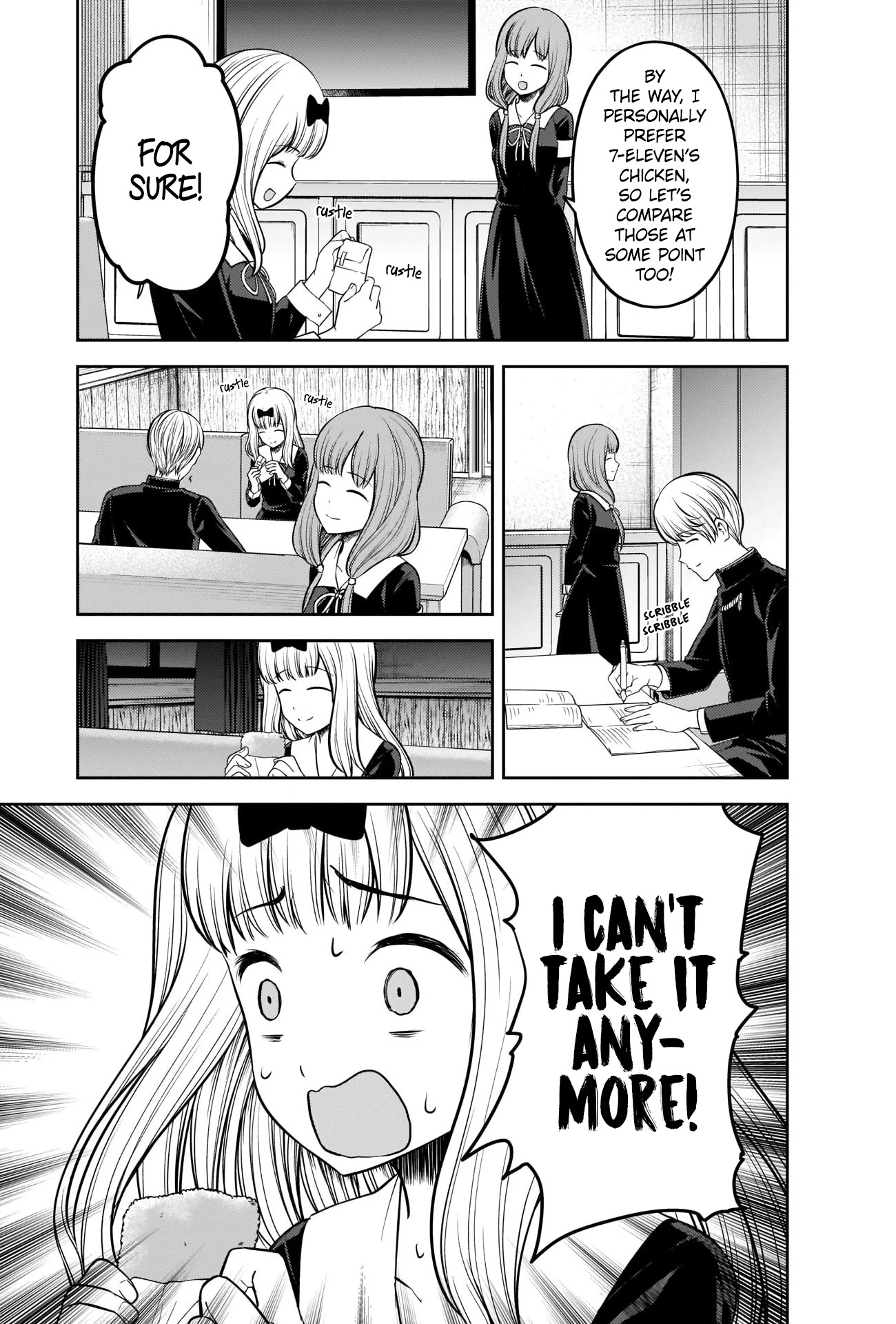 Kaguya-sama wa Kokurasetai - Tensai-tachi no Renai Zunousen Chapter 213 page 5 - Chapter 213: Senpai-kun and Kouhai-chan, Part 4