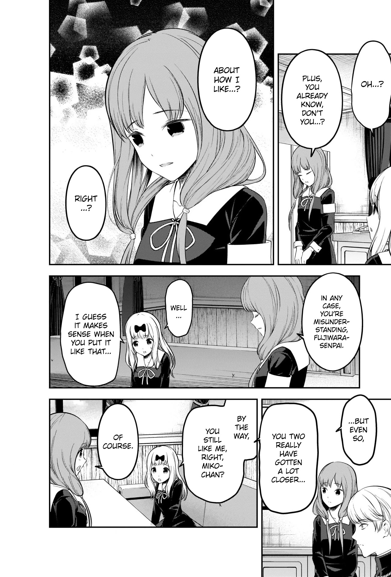 Kaguya-sama wa Kokurasetai - Tensai-tachi no Renai Zunousen Chapter 213 page 8 - Chapter 213: Senpai-kun and Kouhai-chan, Part 4