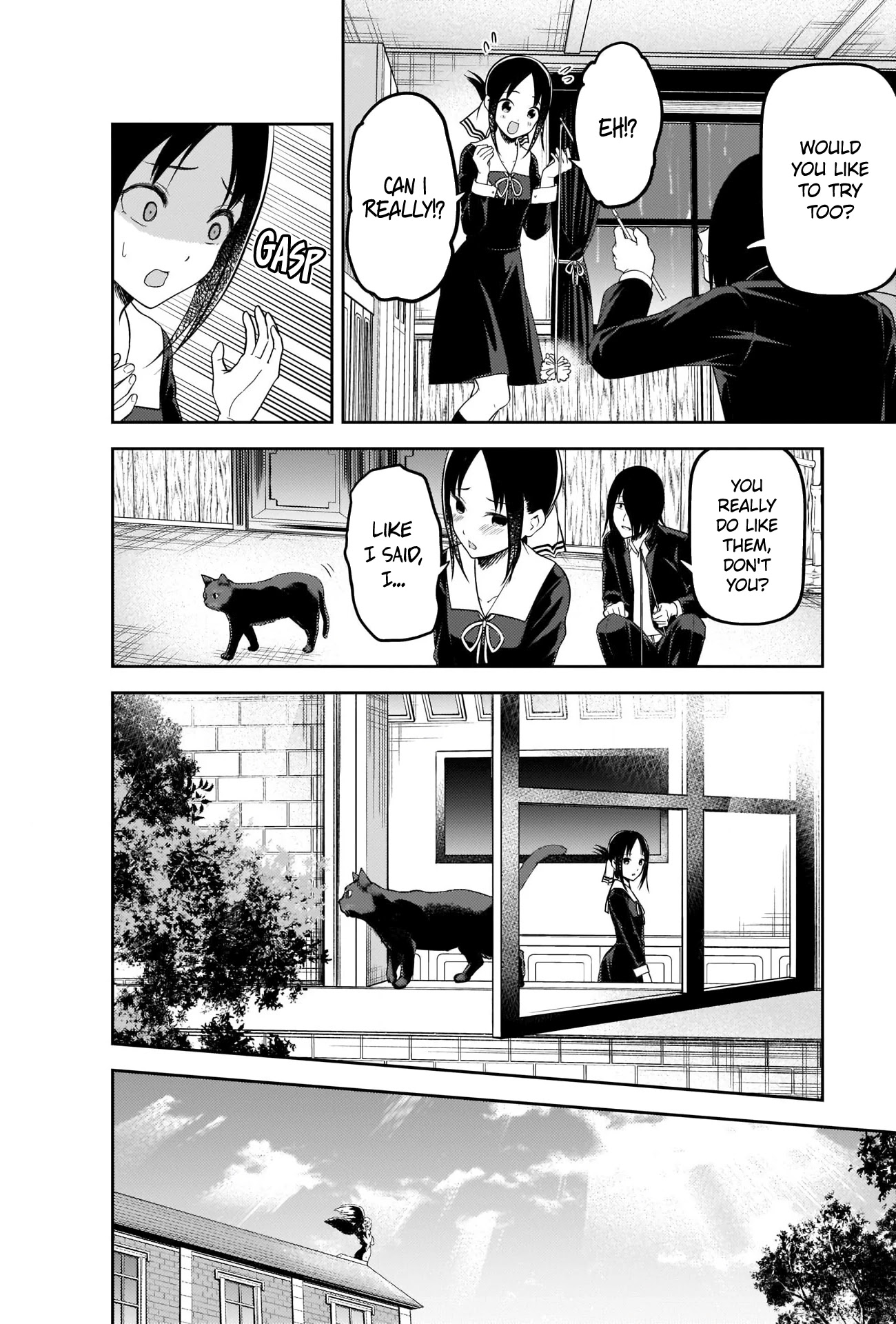 Kaguya-sama wa Kokurasetai - Tensai-tachi no Renai Zunousen Chapter 214 page 16 - Chapter 214: Kaguya-sama Hates Cats