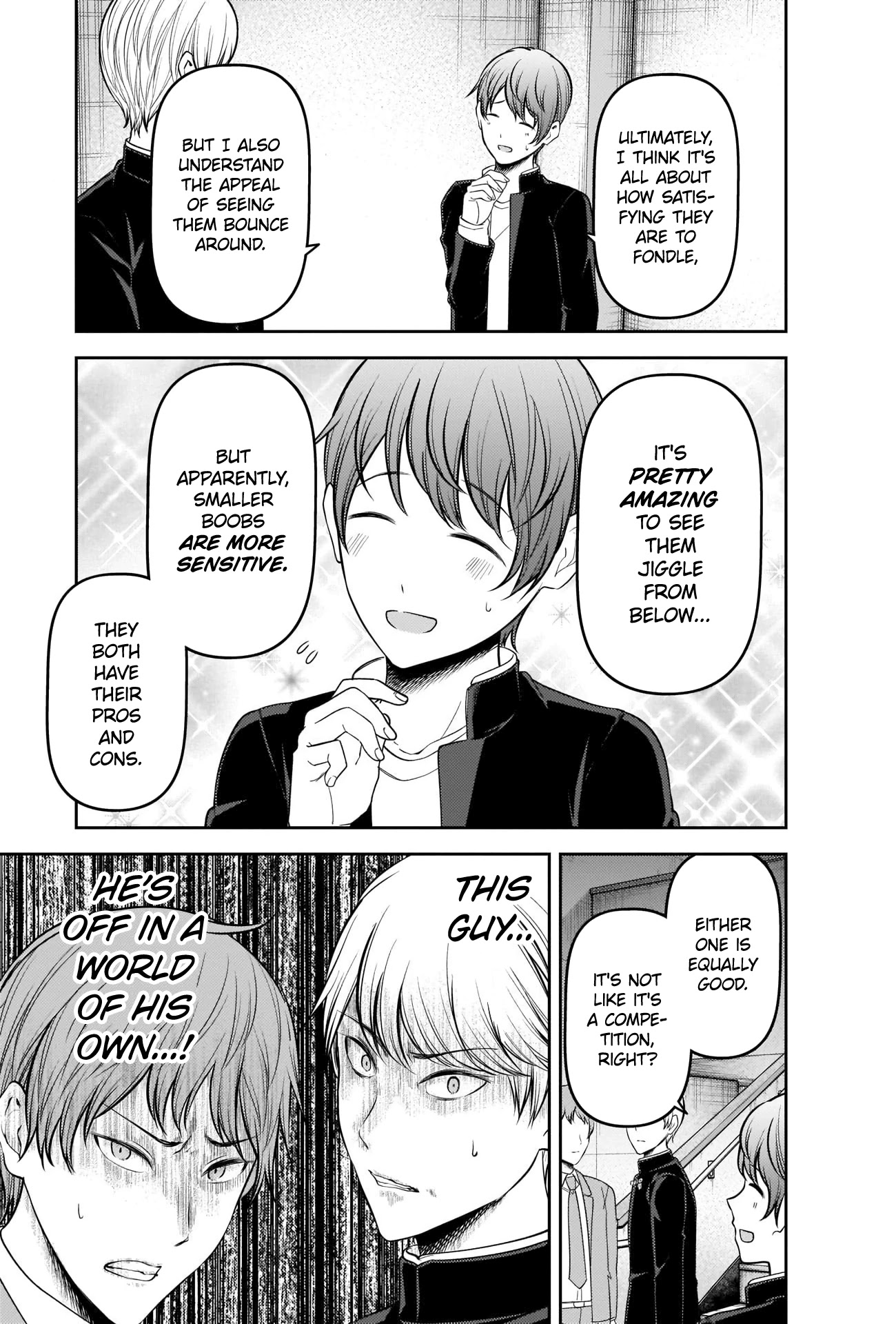 Kaguya-sama wa Kokurasetai - Tensai-tachi no Renai Zunousen Chapter 215 page 11 - Chapter 215: The ABCs of Men and Women