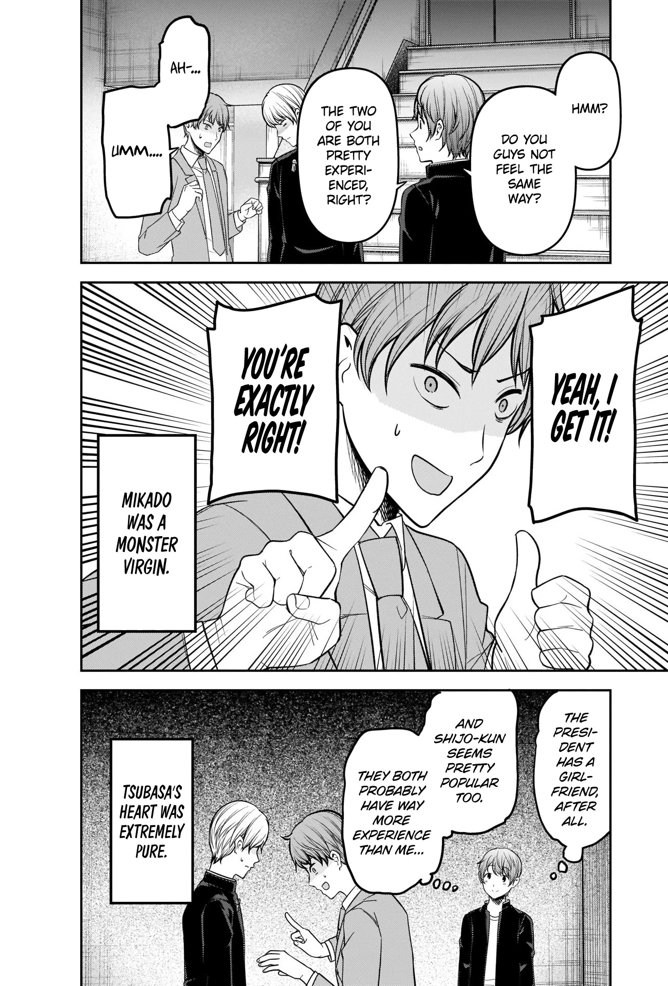 Kaguya-sama wa Kokurasetai - Tensai-tachi no Renai Zunousen Chapter 215 page 12 - Chapter 215: The ABCs of Men and Women