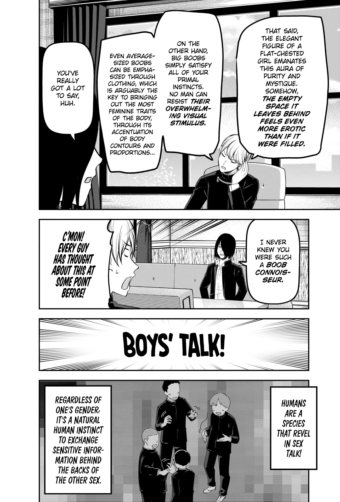 Kaguya-sama wa Kokurasetai - Tensai-tachi no Renai Zunousen Chapter 215 page 2 - Chapter 215: The ABCs of Men and Women