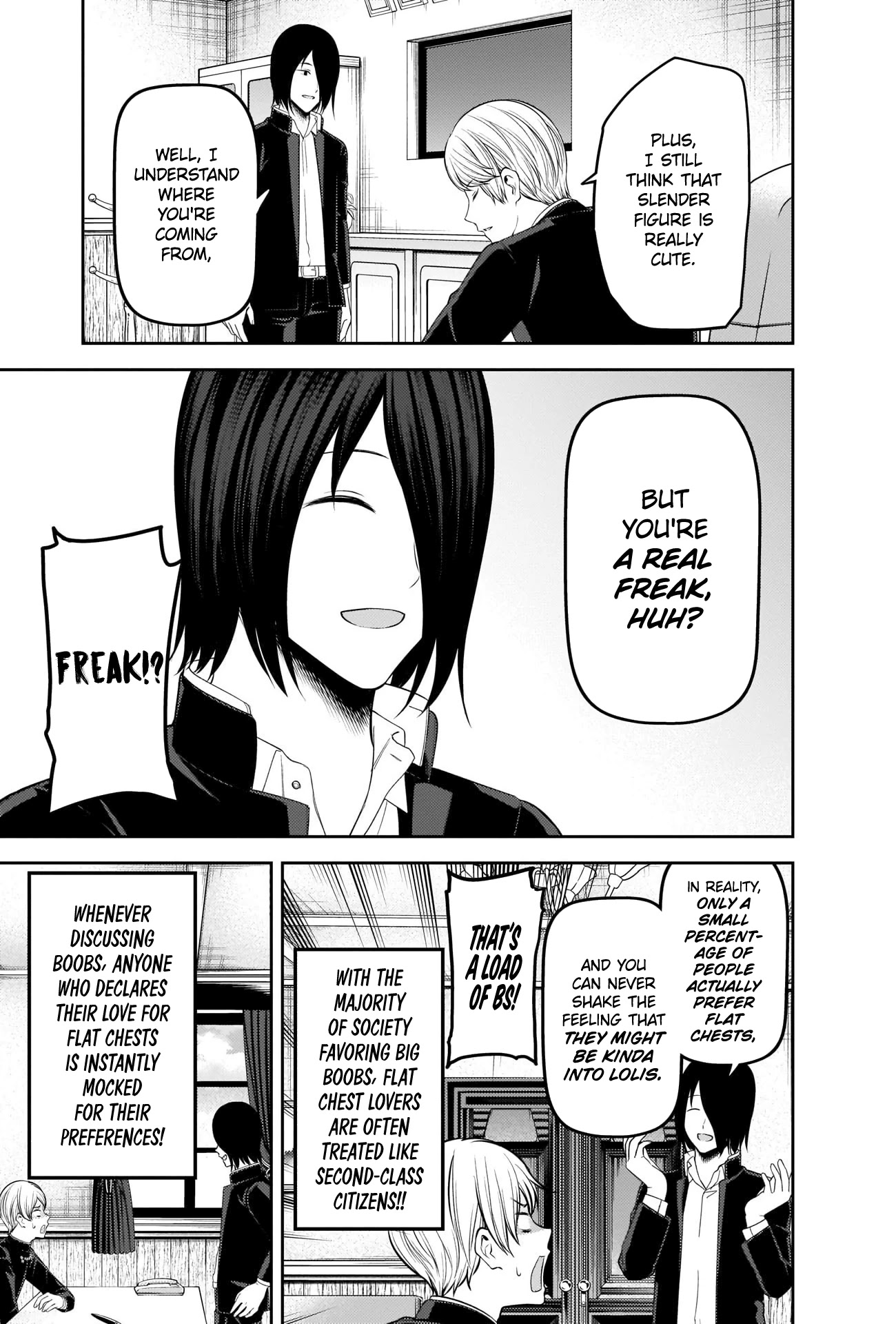 Kaguya-sama wa Kokurasetai - Tensai-tachi no Renai Zunousen Chapter 215 page 5 - Chapter 215: The ABCs of Men and Women
