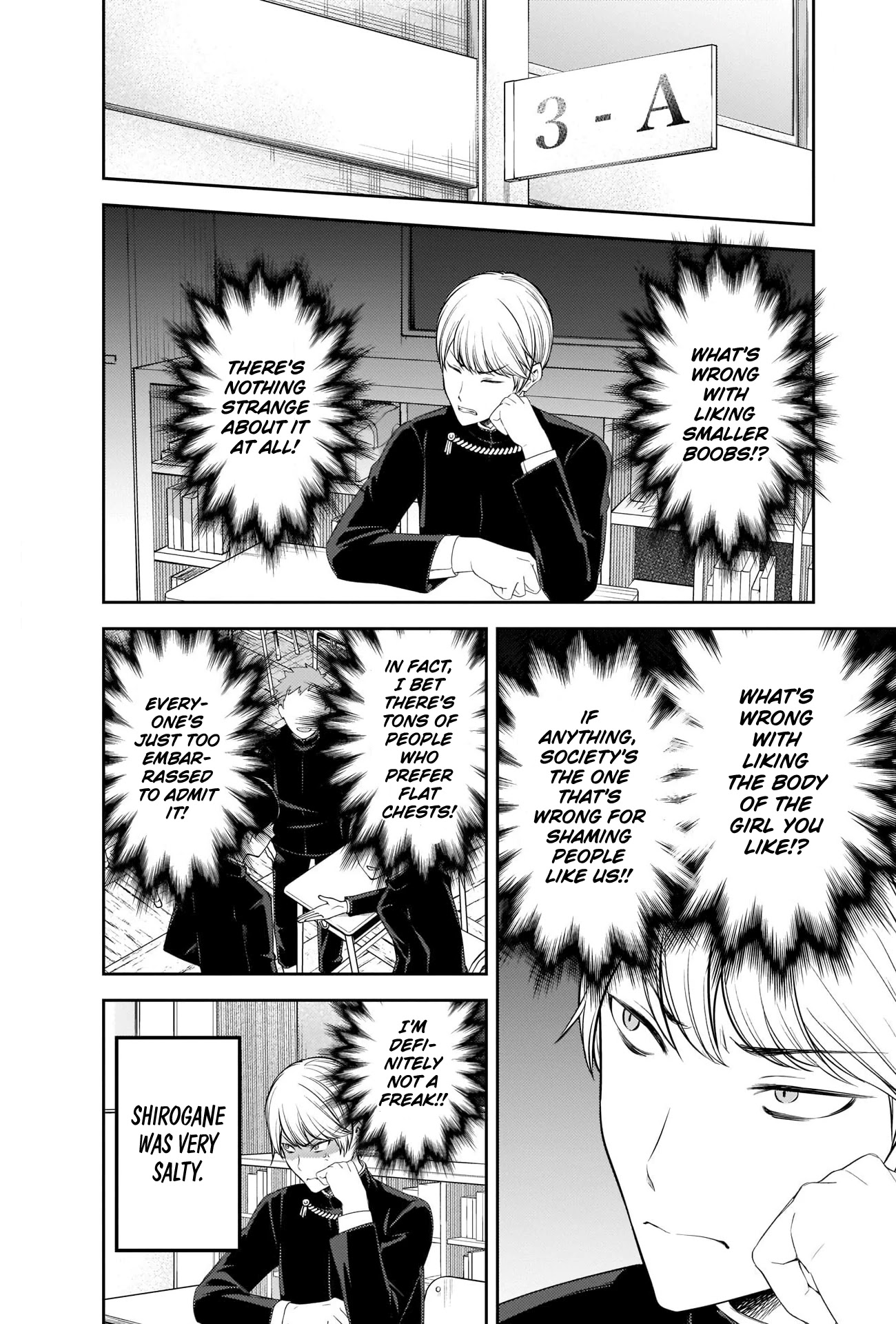 Kaguya-sama wa Kokurasetai - Tensai-tachi no Renai Zunousen Chapter 215 page 6 - Chapter 215: The ABCs of Men and Women