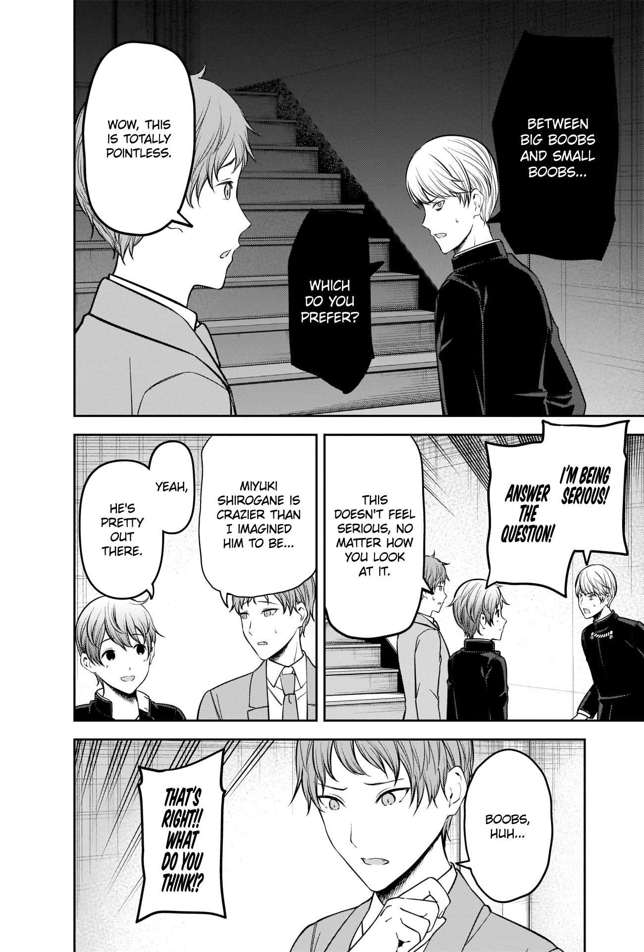 Kaguya-sama wa Kokurasetai - Tensai-tachi no Renai Zunousen Chapter 215 page 8 - Chapter 215: The ABCs of Men and Women