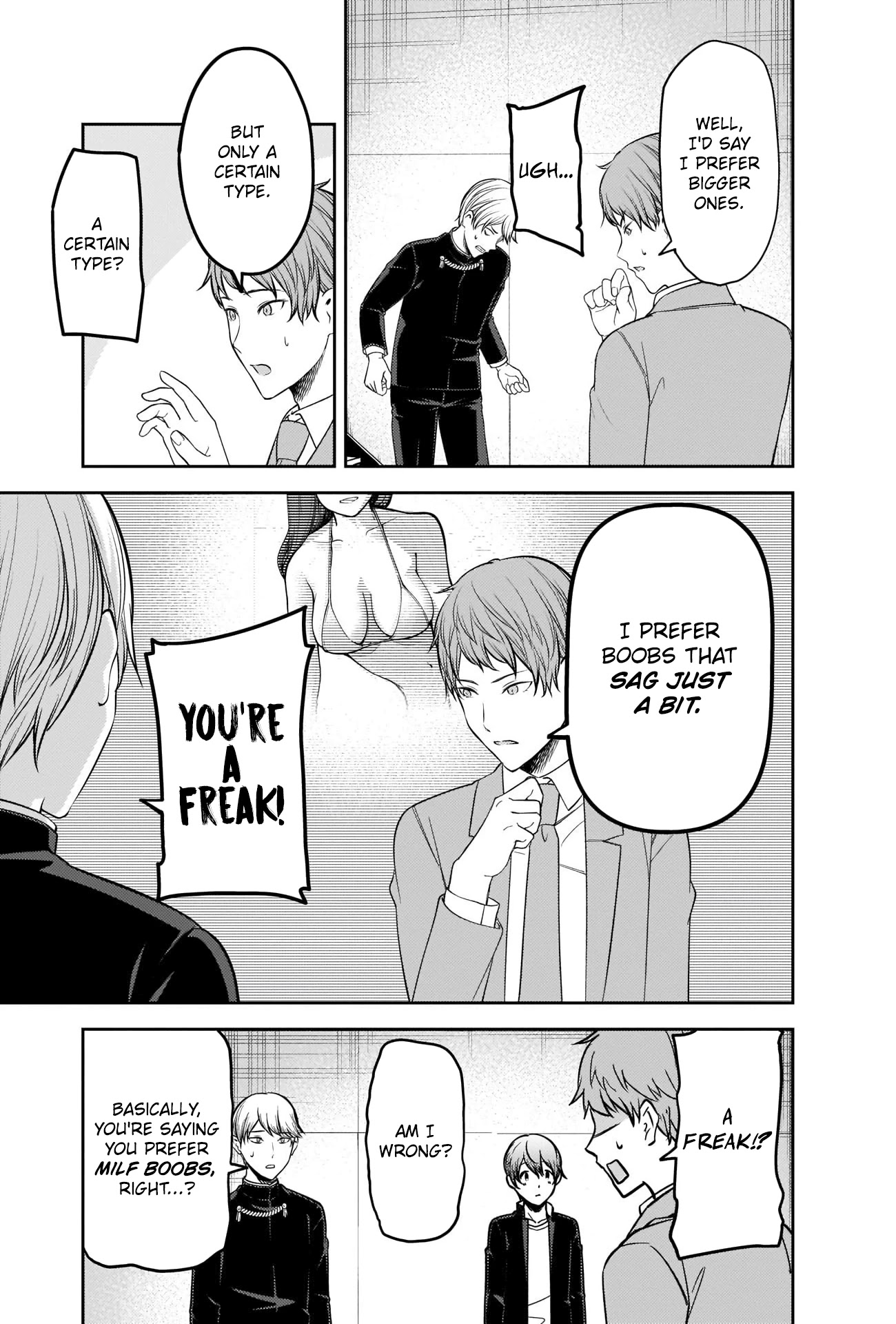 Kaguya-sama wa Kokurasetai - Tensai-tachi no Renai Zunousen Chapter 215 page 9 - Chapter 215: The ABCs of Men and Women
