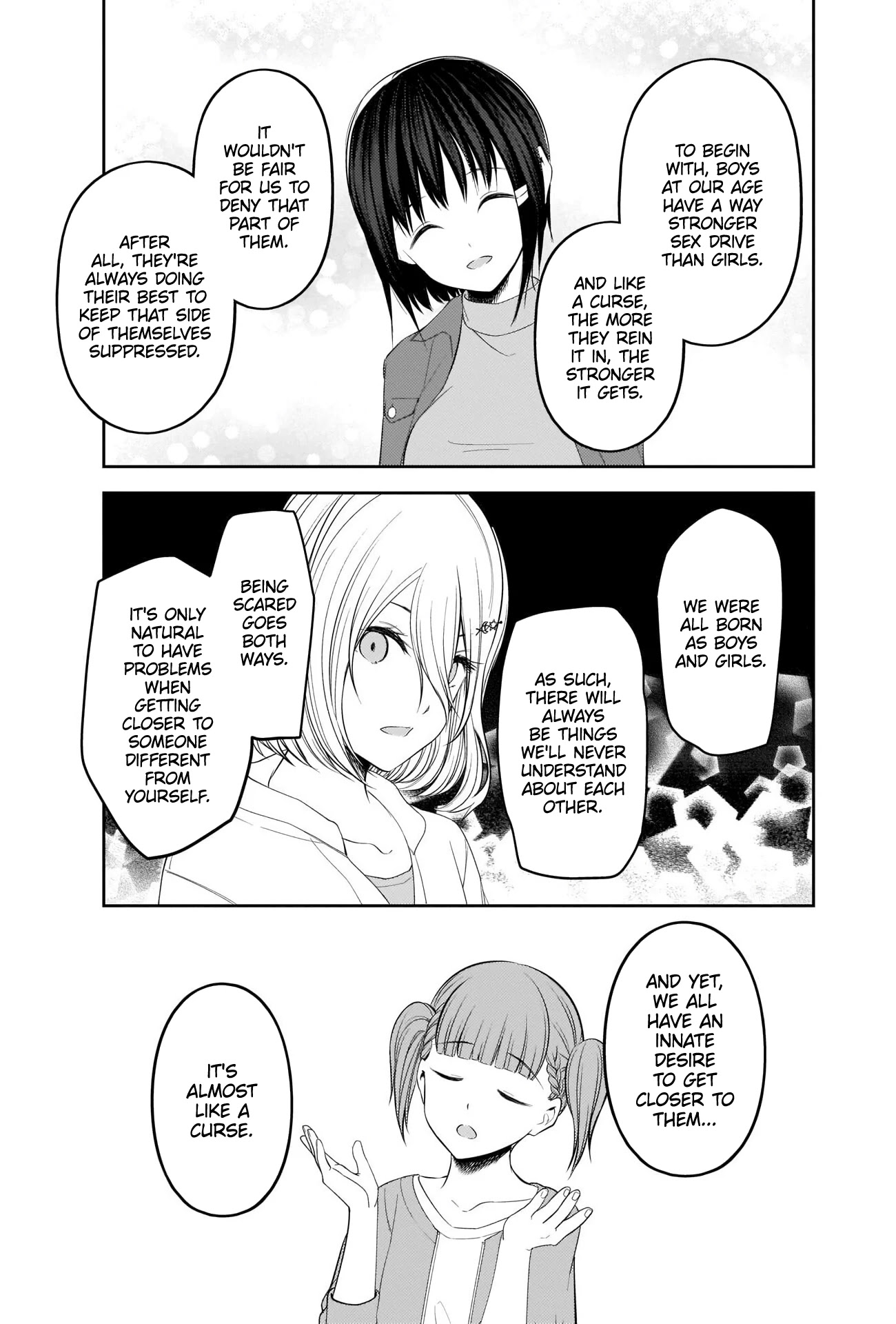 Kaguya-sama wa Kokurasetai - Tensai-tachi no Renai Zunousen Chapter 216 page 17 - Chapter 216: Kaguya and the Girls Want to Talk