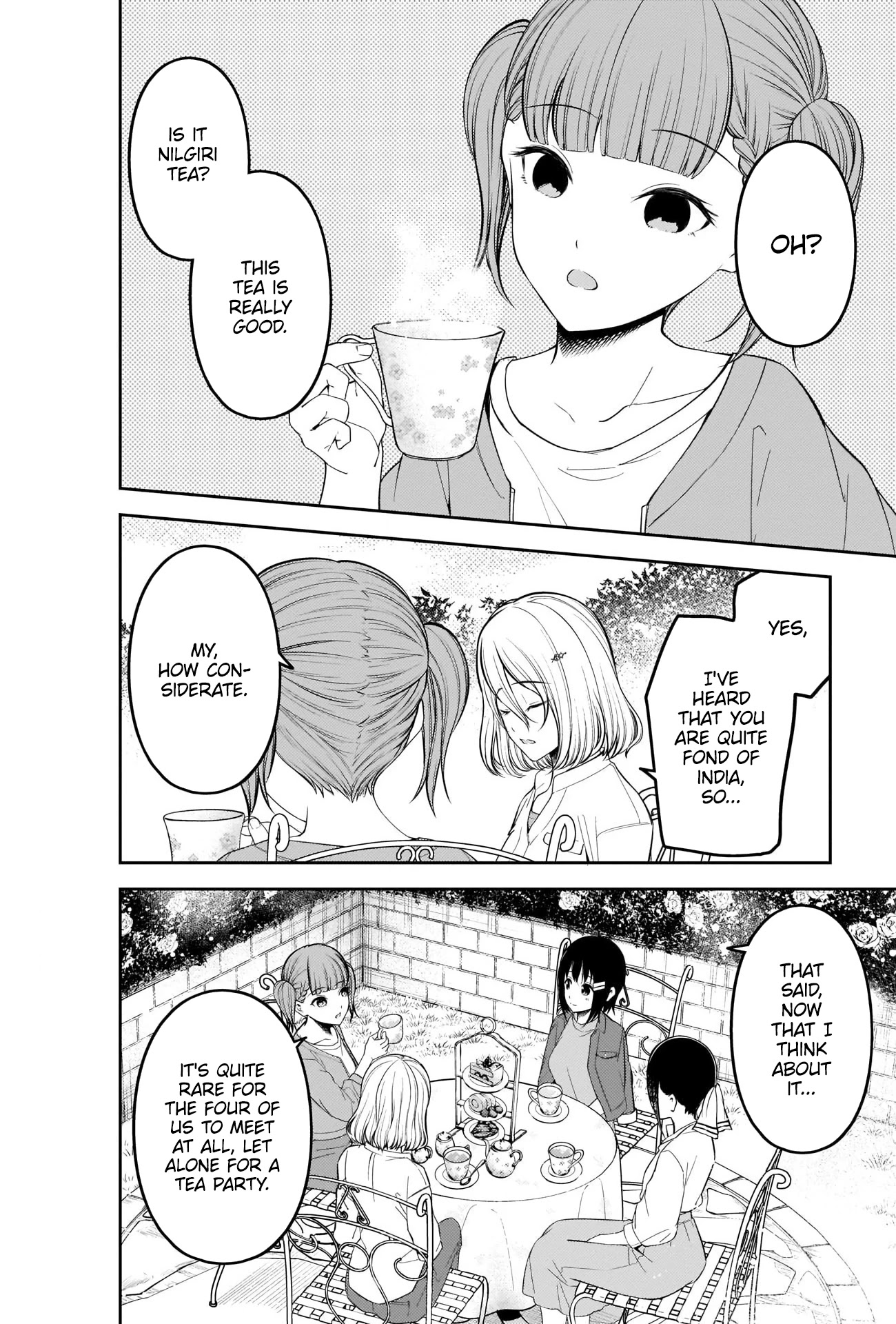 Kaguya-sama wa Kokurasetai - Tensai-tachi no Renai Zunousen Chapter 216 page 2 - Chapter 216: Kaguya and the Girls Want to Talk