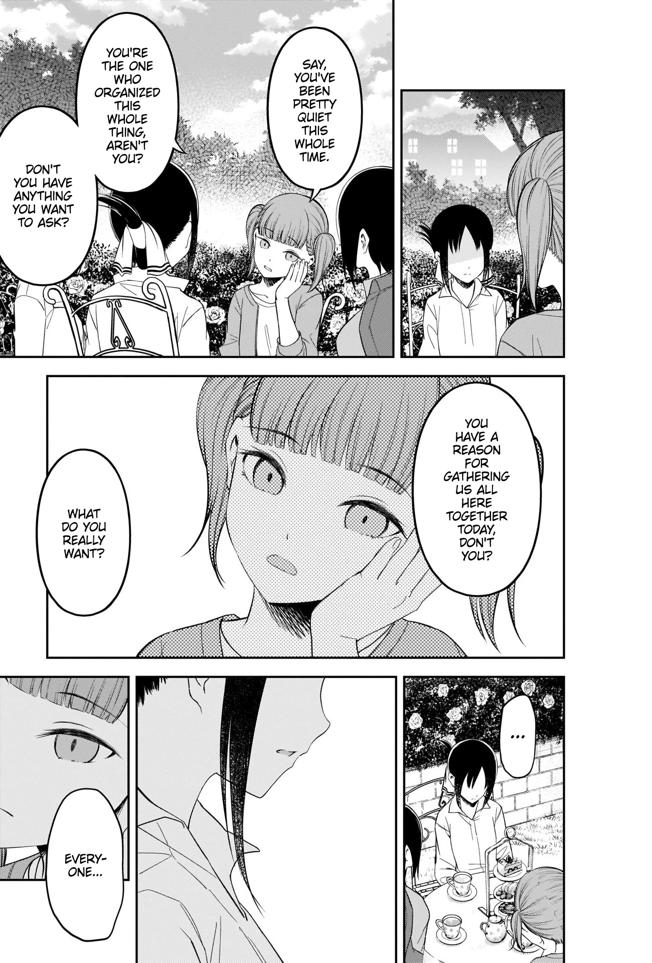 Kaguya-sama wa Kokurasetai - Tensai-tachi no Renai Zunousen Chapter 216 page 9 - Chapter 216: Kaguya and the Girls Want to Talk