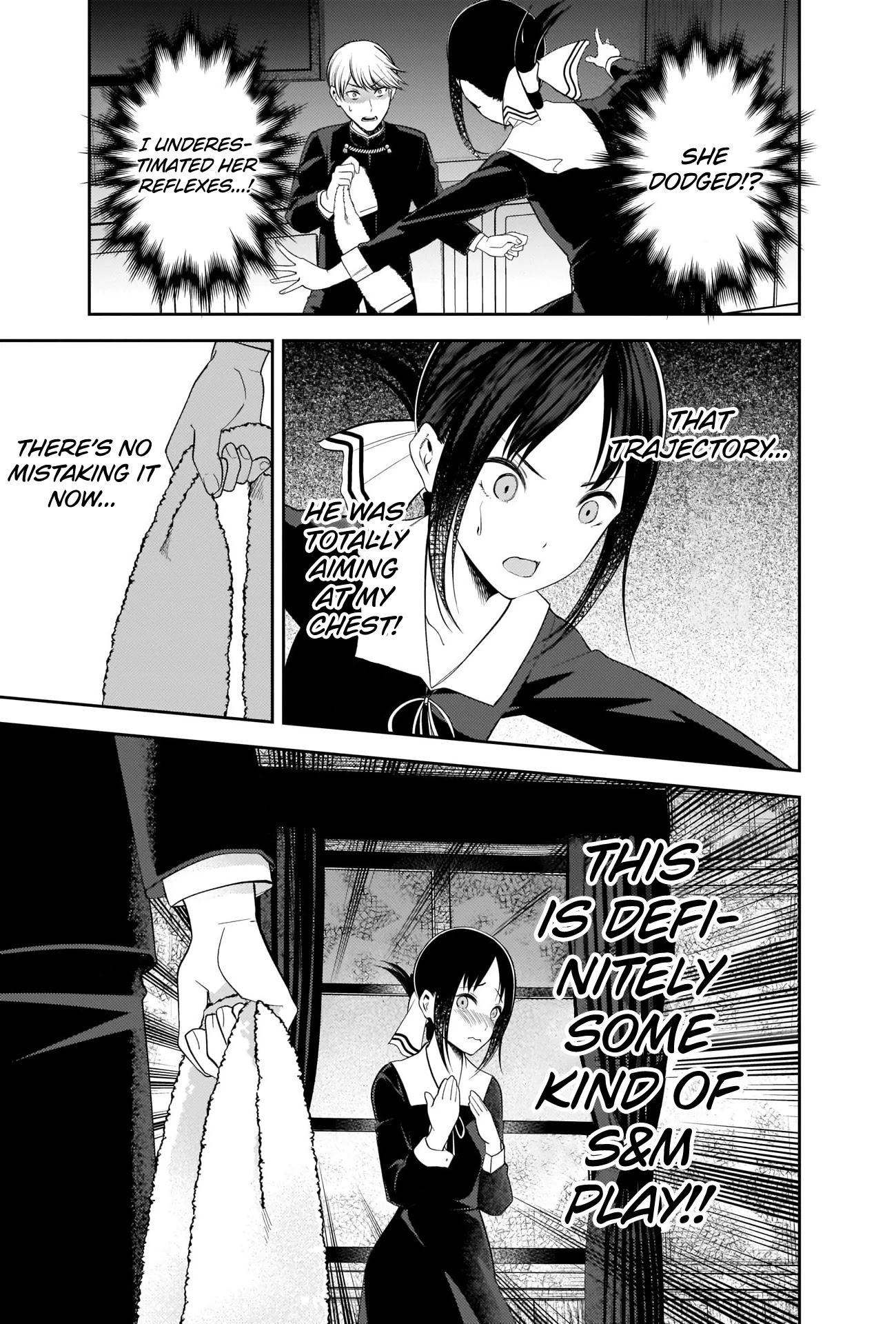 Kaguya-sama wa Kokurasetai - Tensai-tachi no Renai Zunousen Chapter 217 page 12 - Chapter 217: The ABCs of Men and Women, Part 3
