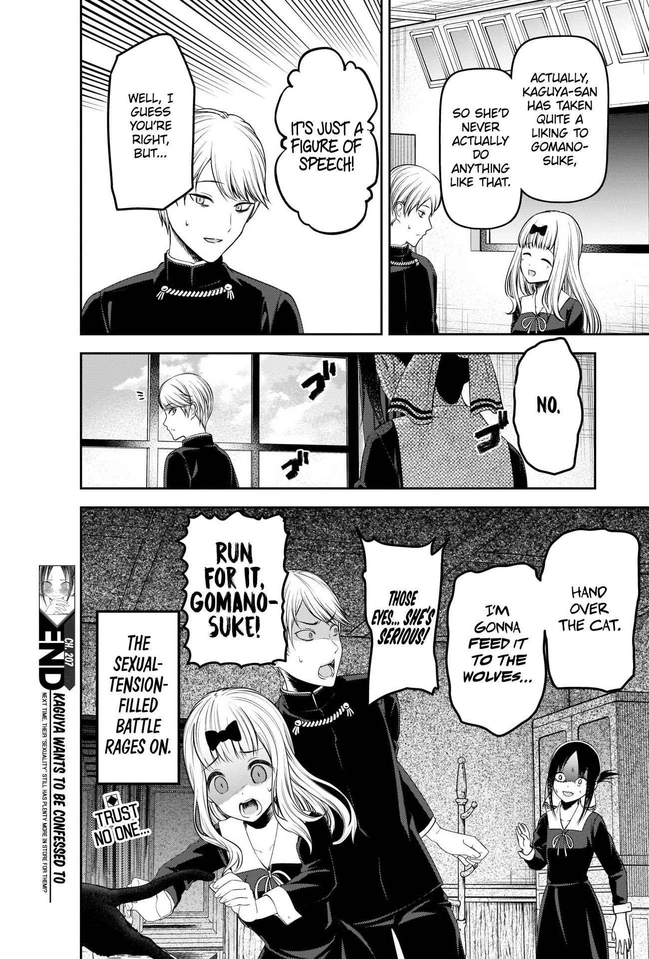 Kaguya-sama wa Kokurasetai - Tensai-tachi no Renai Zunousen Chapter 217 page 19 - Chapter 217: The ABCs of Men and Women, Part 3