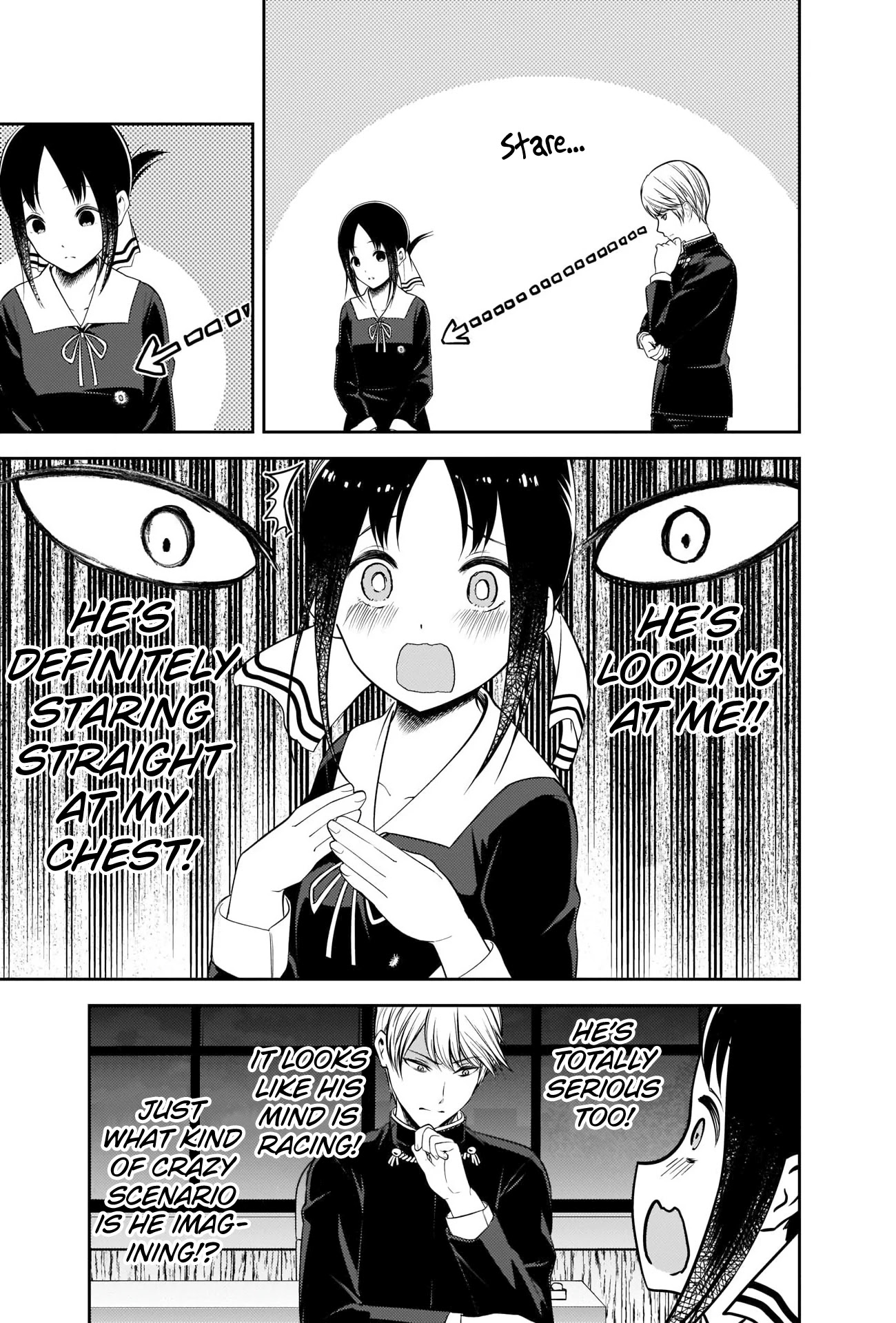 Kaguya-sama wa Kokurasetai - Tensai-tachi no Renai Zunousen Chapter 217 page 8 - Chapter 217: The ABCs of Men and Women, Part 3
