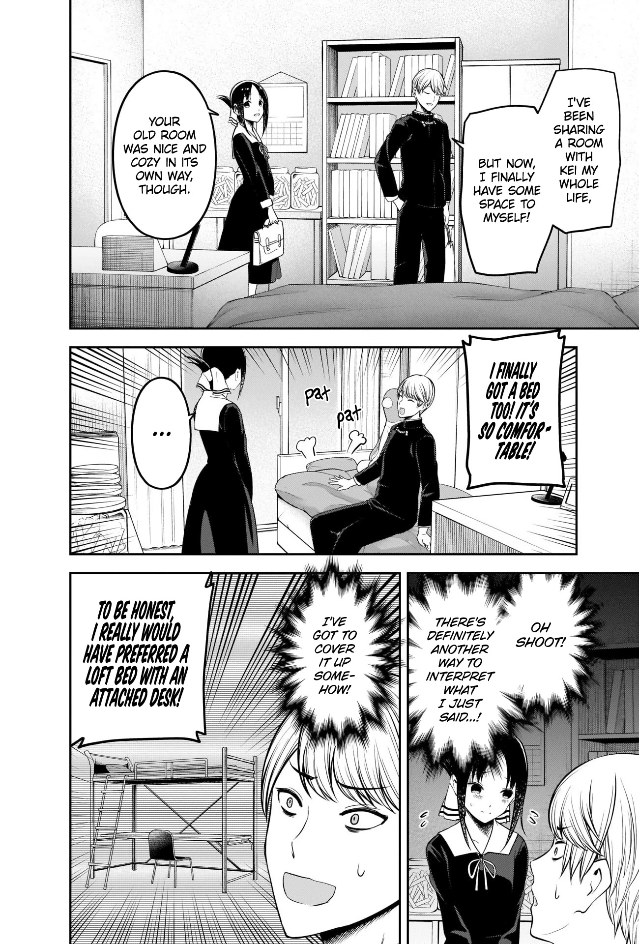 Kaguya-sama wa Kokurasetai - Tensai-tachi no Renai Zunousen Chapter 218 page 12 - Chapter 218: The ABCs of Men and Women, Part 4