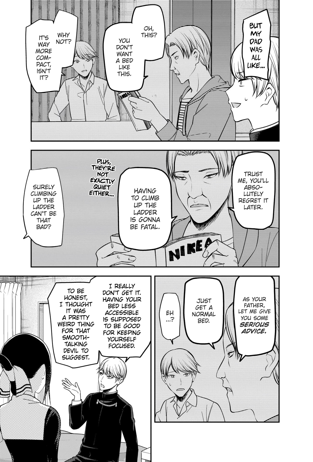 Kaguya-sama wa Kokurasetai - Tensai-tachi no Renai Zunousen Chapter 218 page 13 - Chapter 218: The ABCs of Men and Women, Part 4