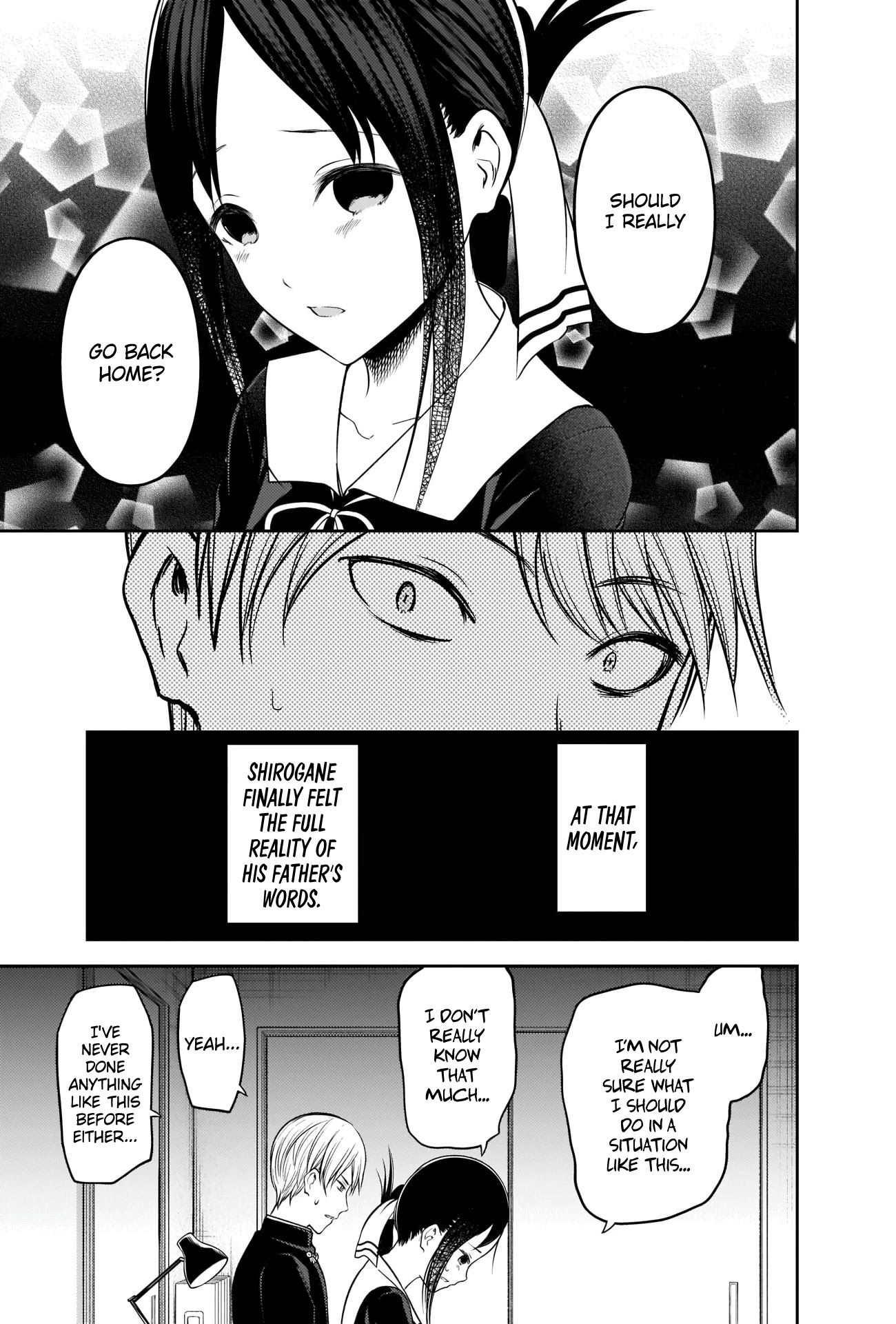 Kaguya-sama wa Kokurasetai - Tensai-tachi no Renai Zunousen Chapter 218 page 17 - Chapter 218: The ABCs of Men and Women, Part 4