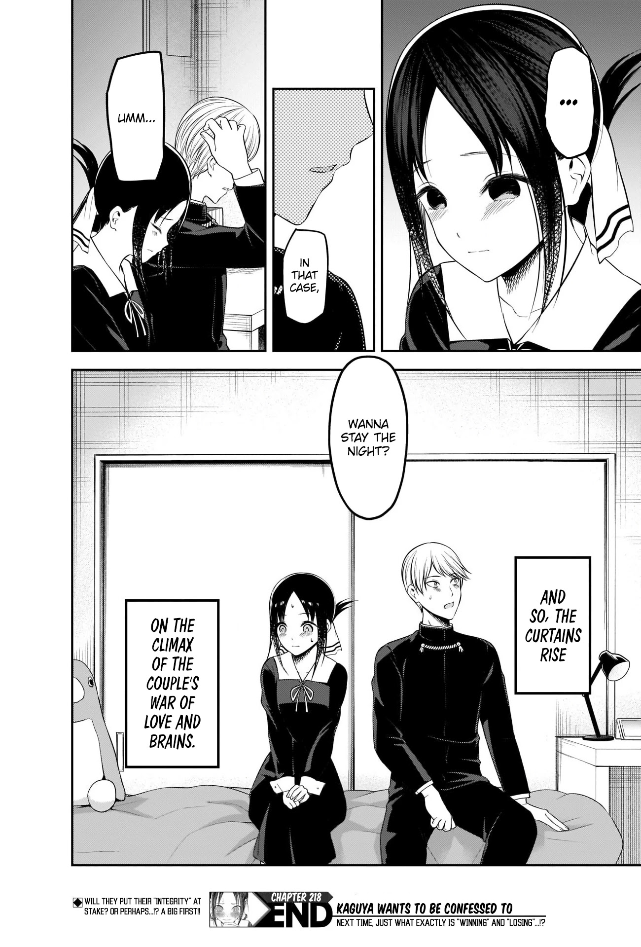 Kaguya-sama wa Kokurasetai - Tensai-tachi no Renai Zunousen Chapter 218 page 18 - Chapter 218: The ABCs of Men and Women, Part 4