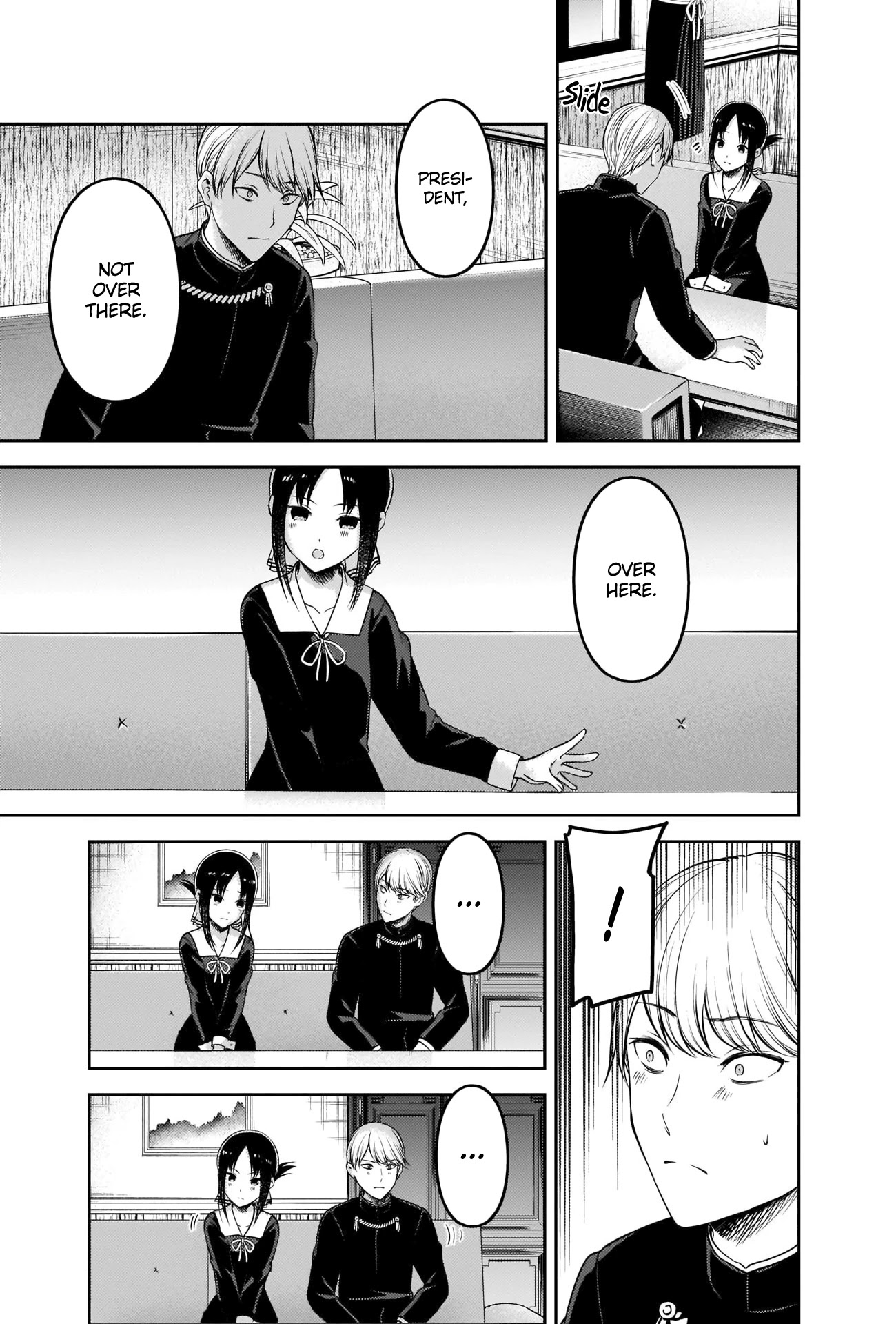 Kaguya-sama wa Kokurasetai - Tensai-tachi no Renai Zunousen Chapter 218 page 3 - Chapter 218: The ABCs of Men and Women, Part 4