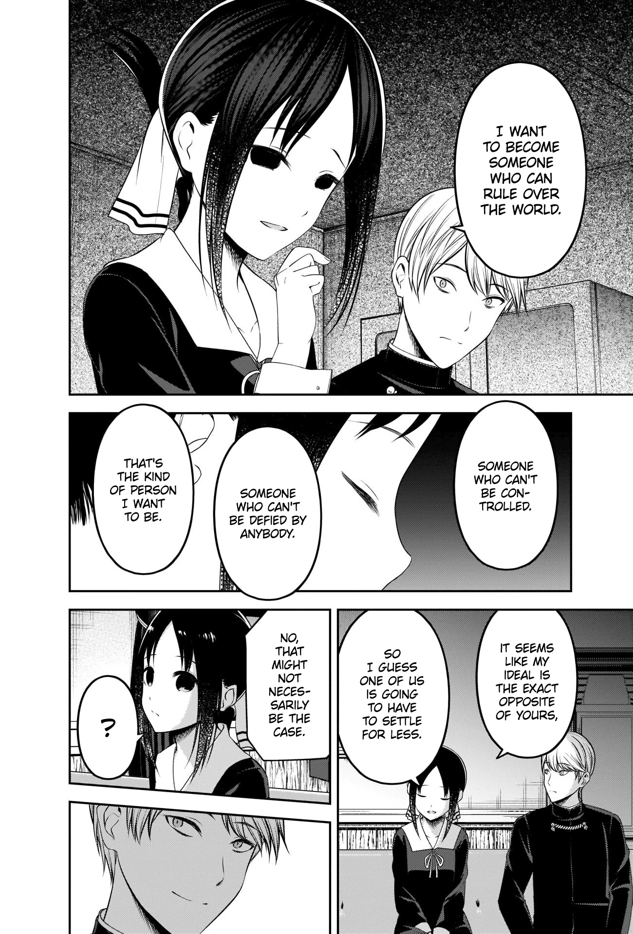 Kaguya-sama wa Kokurasetai - Tensai-tachi no Renai Zunousen Chapter 218 page 8 - Chapter 218: The ABCs of Men and Women, Part 4