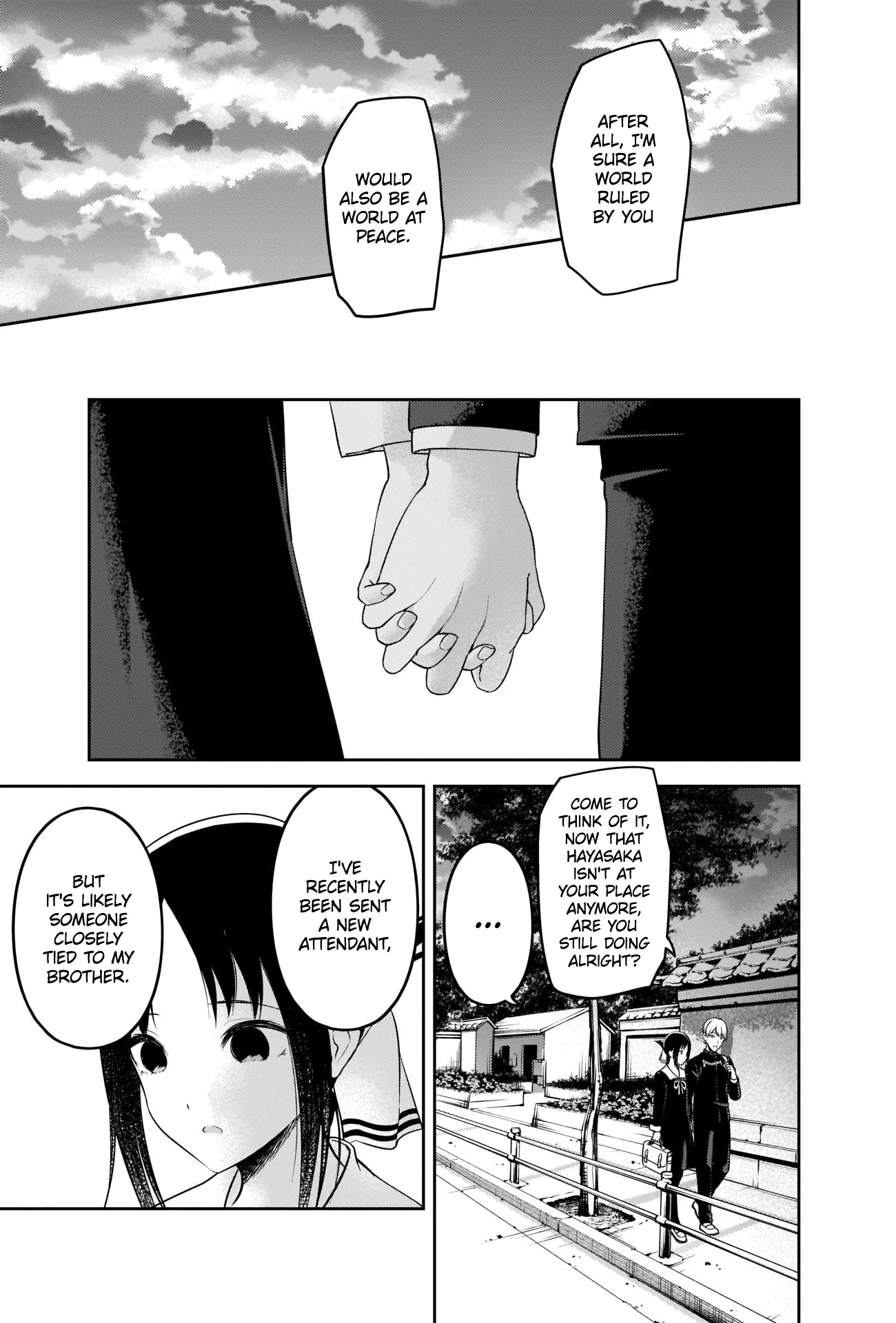 Kaguya-sama wa Kokurasetai - Tensai-tachi no Renai Zunousen Chapter 218 page 9 - Chapter 218: The ABCs of Men and Women, Part 4