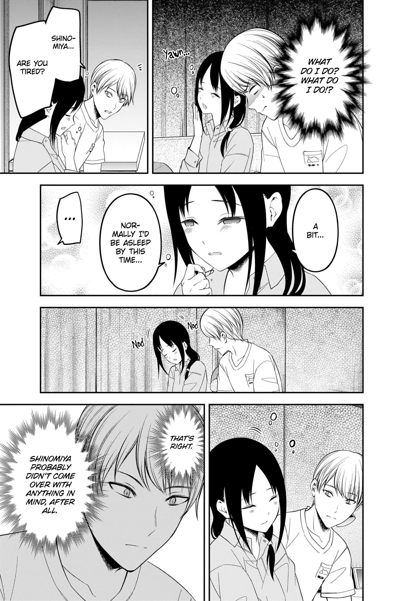 Kaguya-sama wa Kokurasetai - Tensai-tachi no Renai Zunousen Chapter 219 page 15 - Chapter 219: The ABCs of Men and Women, Part 5