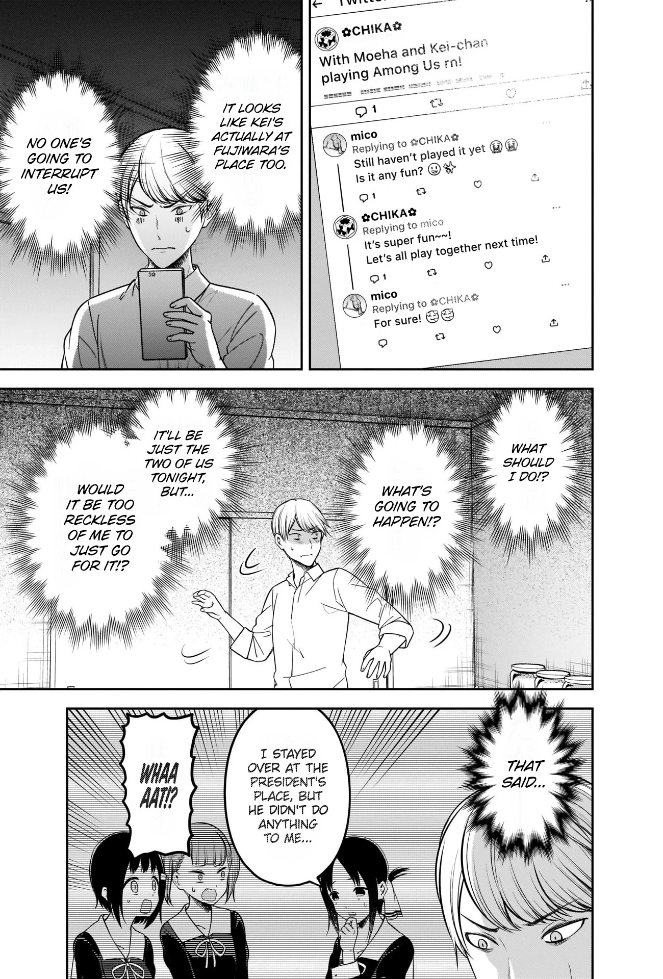 Kaguya-sama wa Kokurasetai - Tensai-tachi no Renai Zunousen Chapter 219 page 5 - Chapter 219: The ABCs of Men and Women, Part 5