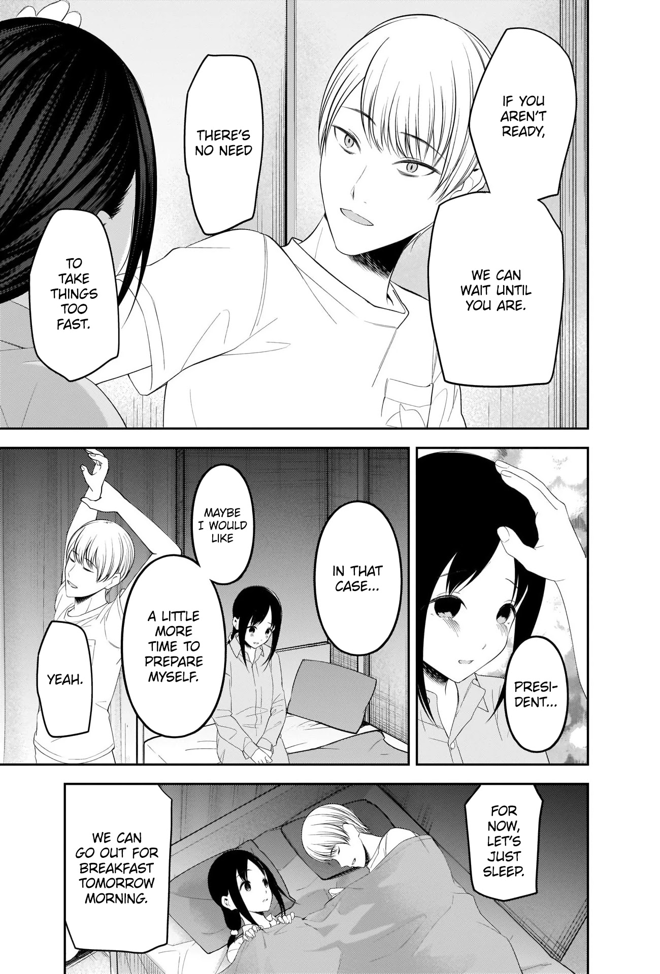 Kaguya-sama wa Kokurasetai - Tensai-tachi no Renai Zunousen Chapter 220 page 15 - Chapter 220: The ABCs of Men and Women, Part 6