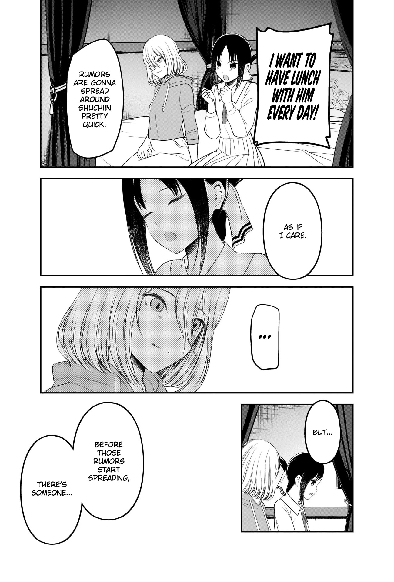 Kaguya-sama wa Kokurasetai - Tensai-tachi no Renai Zunousen Chapter 221 page 17 - Chapter 221