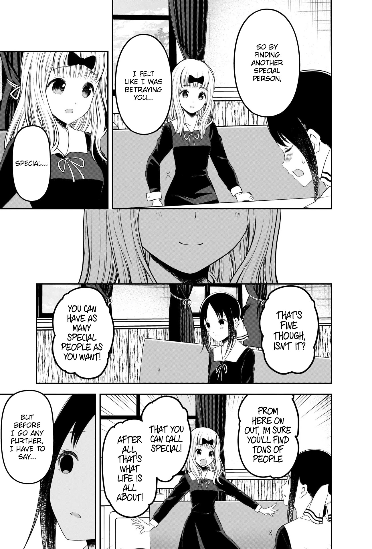 Kaguya-sama wa Kokurasetai - Tensai-tachi no Renai Zunousen Chapter 222 page 17 - Chapter 222