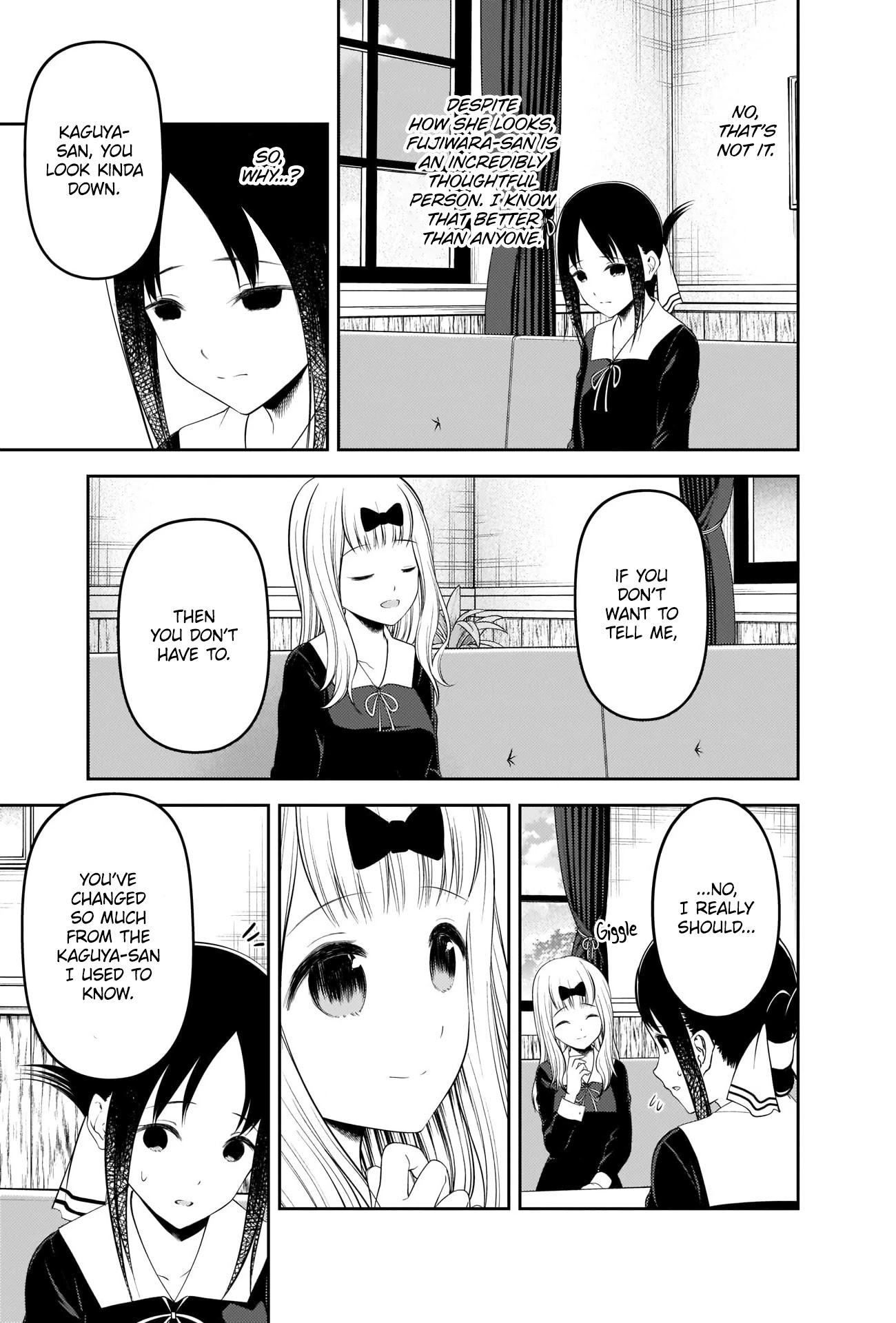 Kaguya-sama wa Kokurasetai - Tensai-tachi no Renai Zunousen Chapter 222 page 3 - Chapter 222