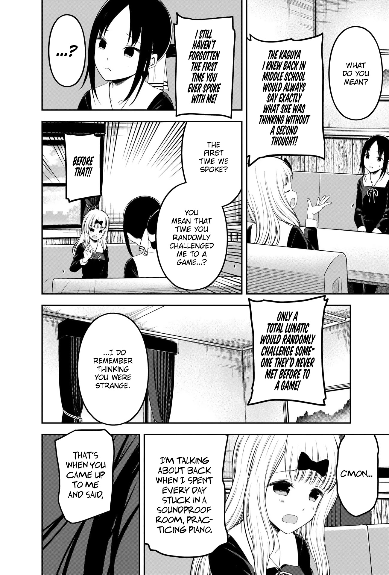 Kaguya-sama wa Kokurasetai - Tensai-tachi no Renai Zunousen Chapter 222 page 4 - Chapter 222