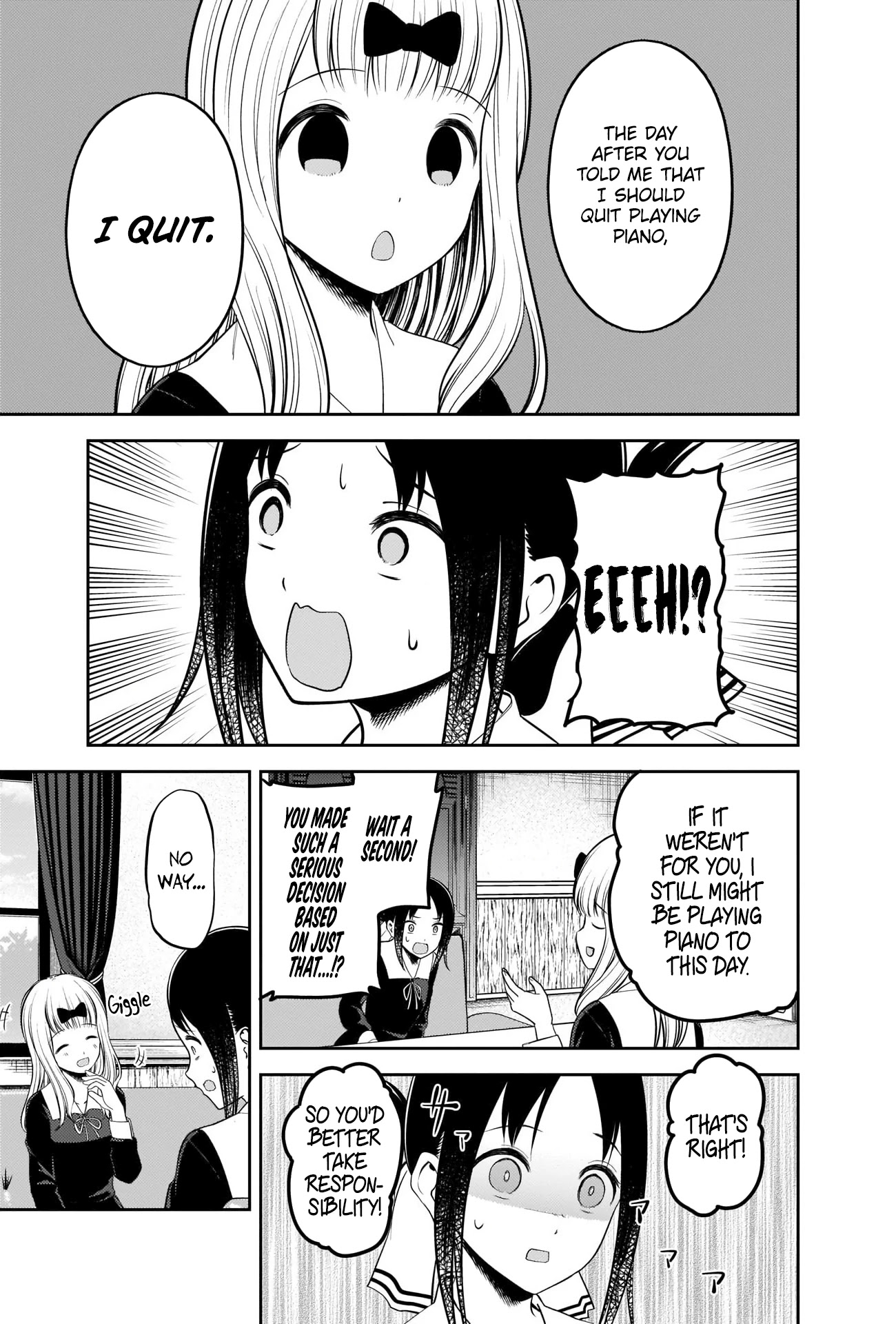 Kaguya-sama wa Kokurasetai - Tensai-tachi no Renai Zunousen Chapter 222 page 7 - Chapter 222