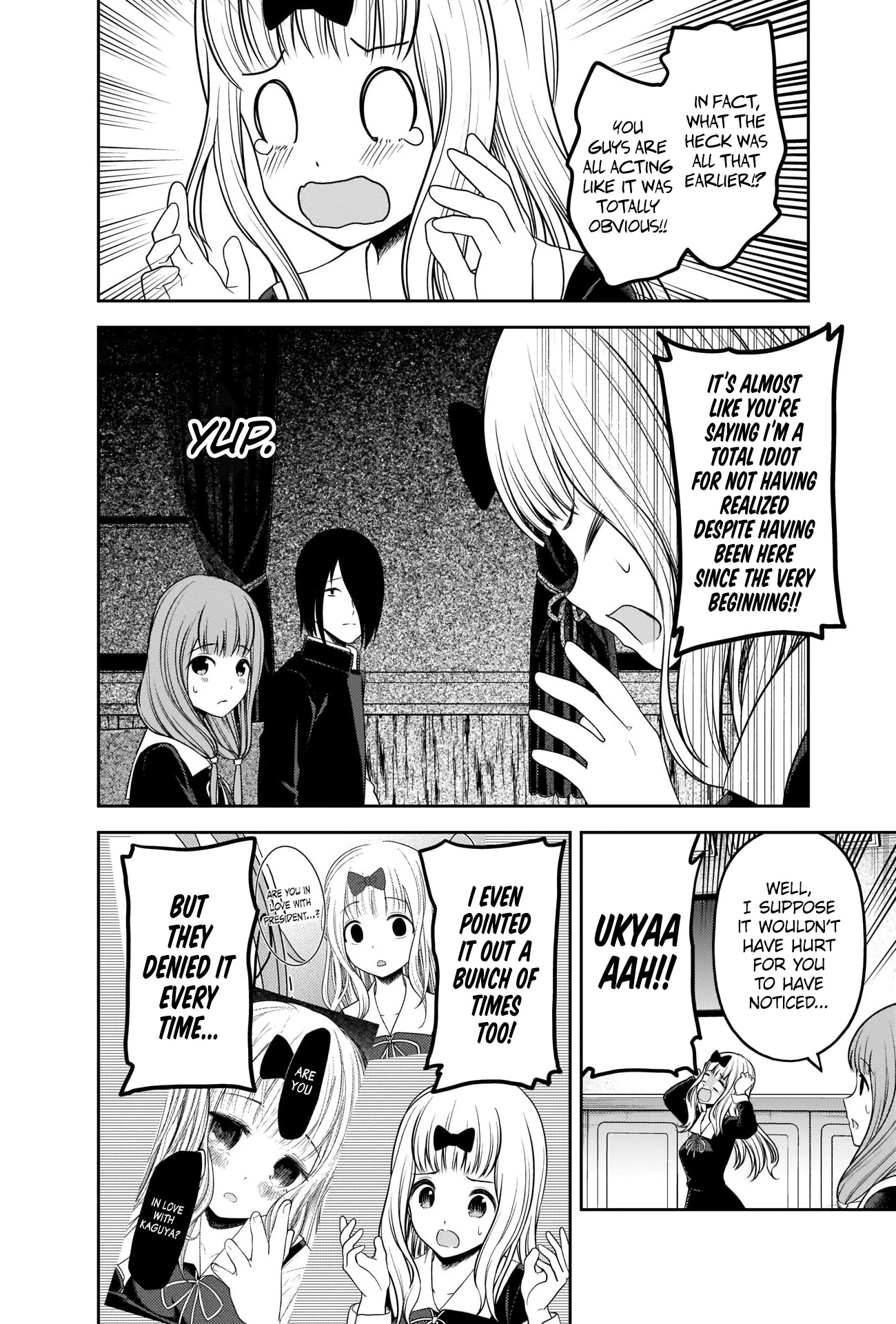 Kaguya-sama wa Kokurasetai - Tensai-tachi no Renai Zunousen Chapter 223 page 12 - Chapter 223