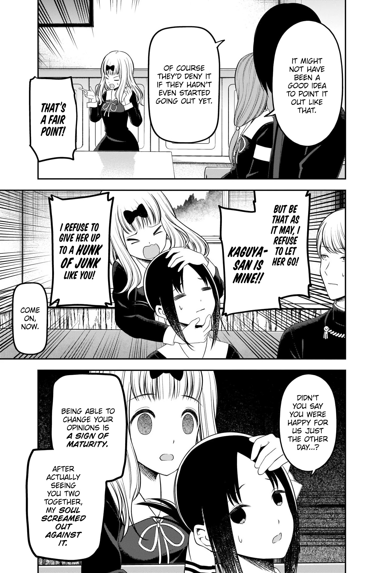 Kaguya-sama wa Kokurasetai - Tensai-tachi no Renai Zunousen Chapter 223 page 13 - Chapter 223