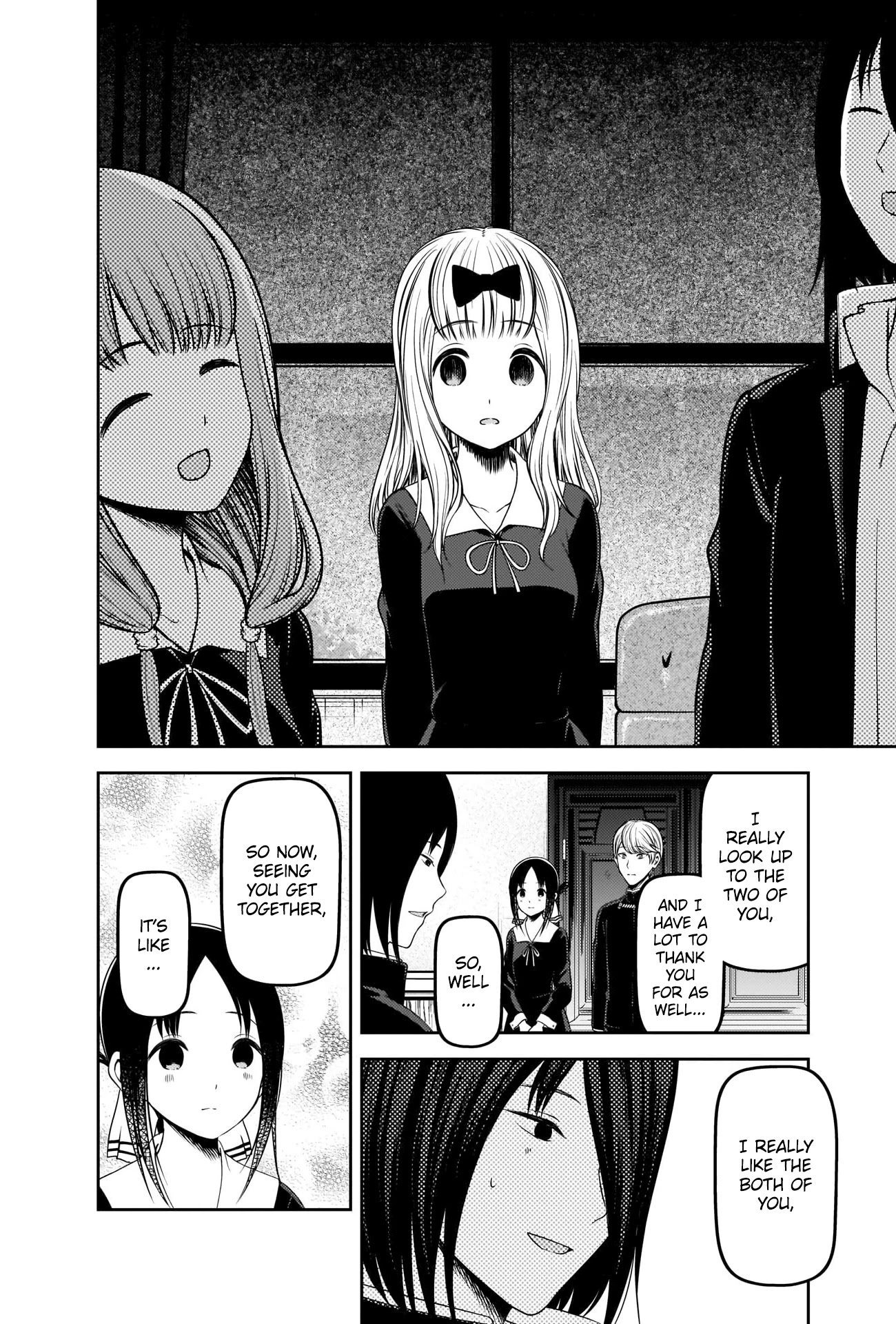 Kaguya-sama wa Kokurasetai - Tensai-tachi no Renai Zunousen Chapter 223 page 4 - Chapter 223