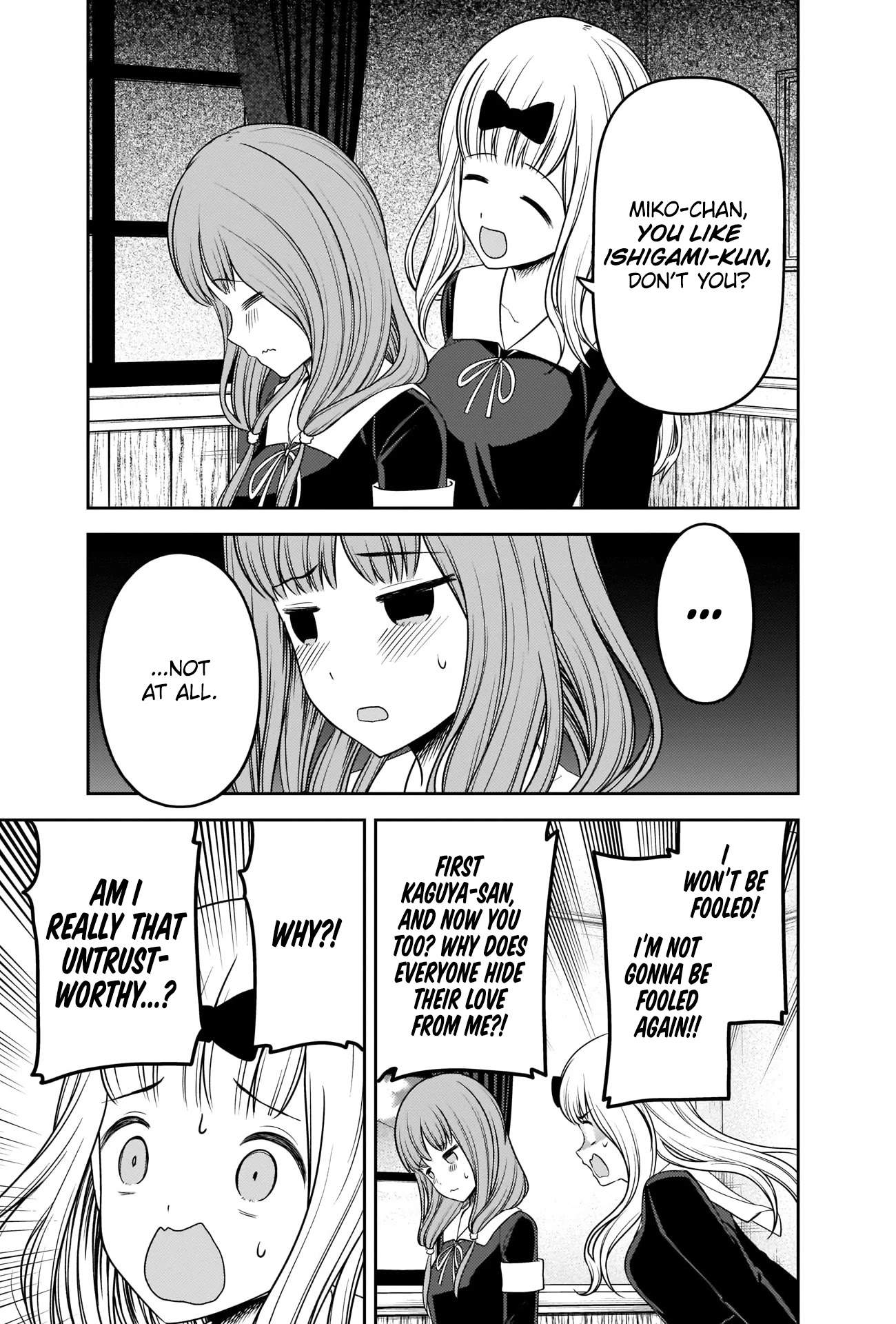 Kaguya-sama wa Kokurasetai - Tensai-tachi no Renai Zunousen Chapter 226 page 8 - Chapter 226