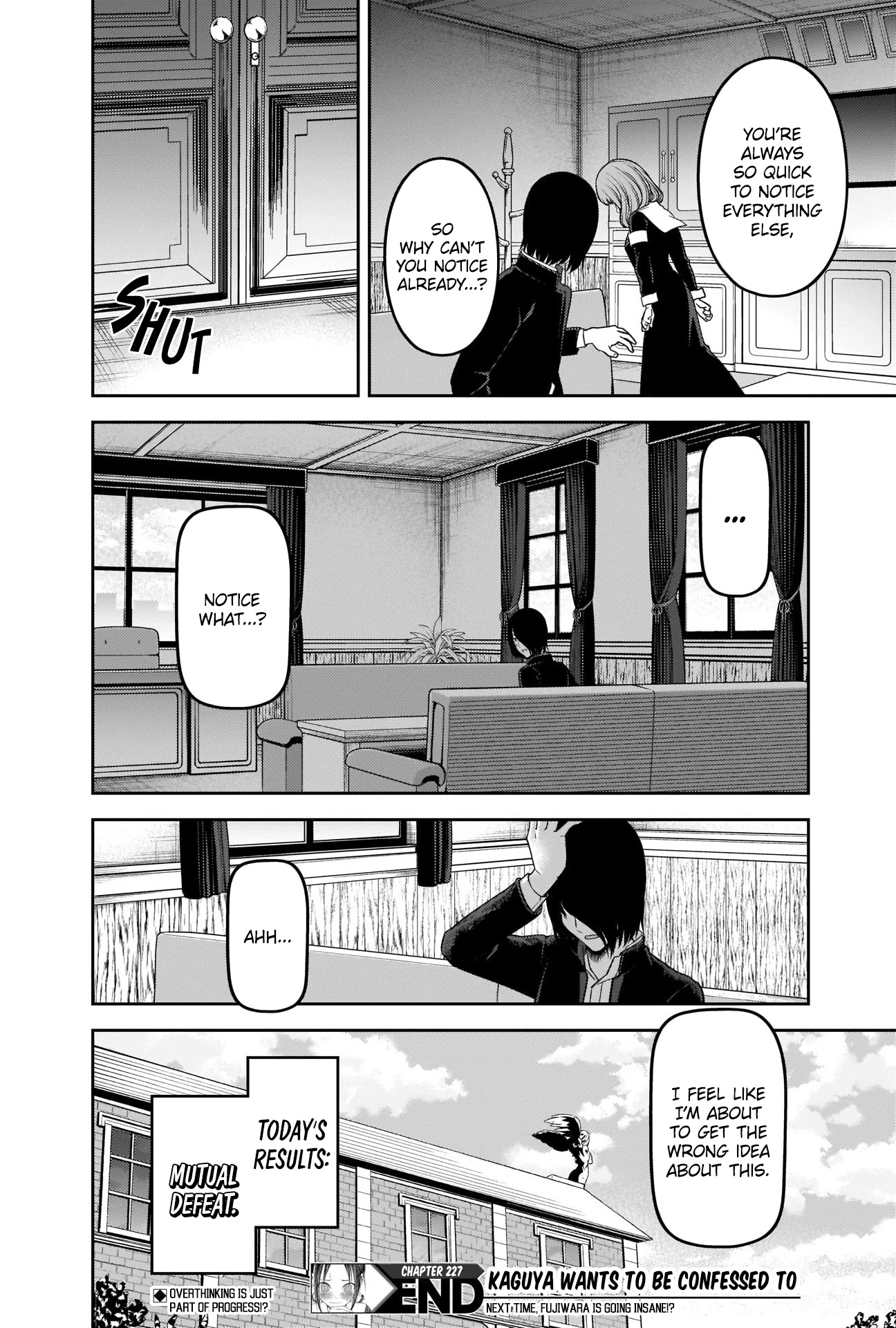 Kaguya-sama wa Kokurasetai - Tensai-tachi no Renai Zunousen Chapter 227 page 18 - Chapter 227