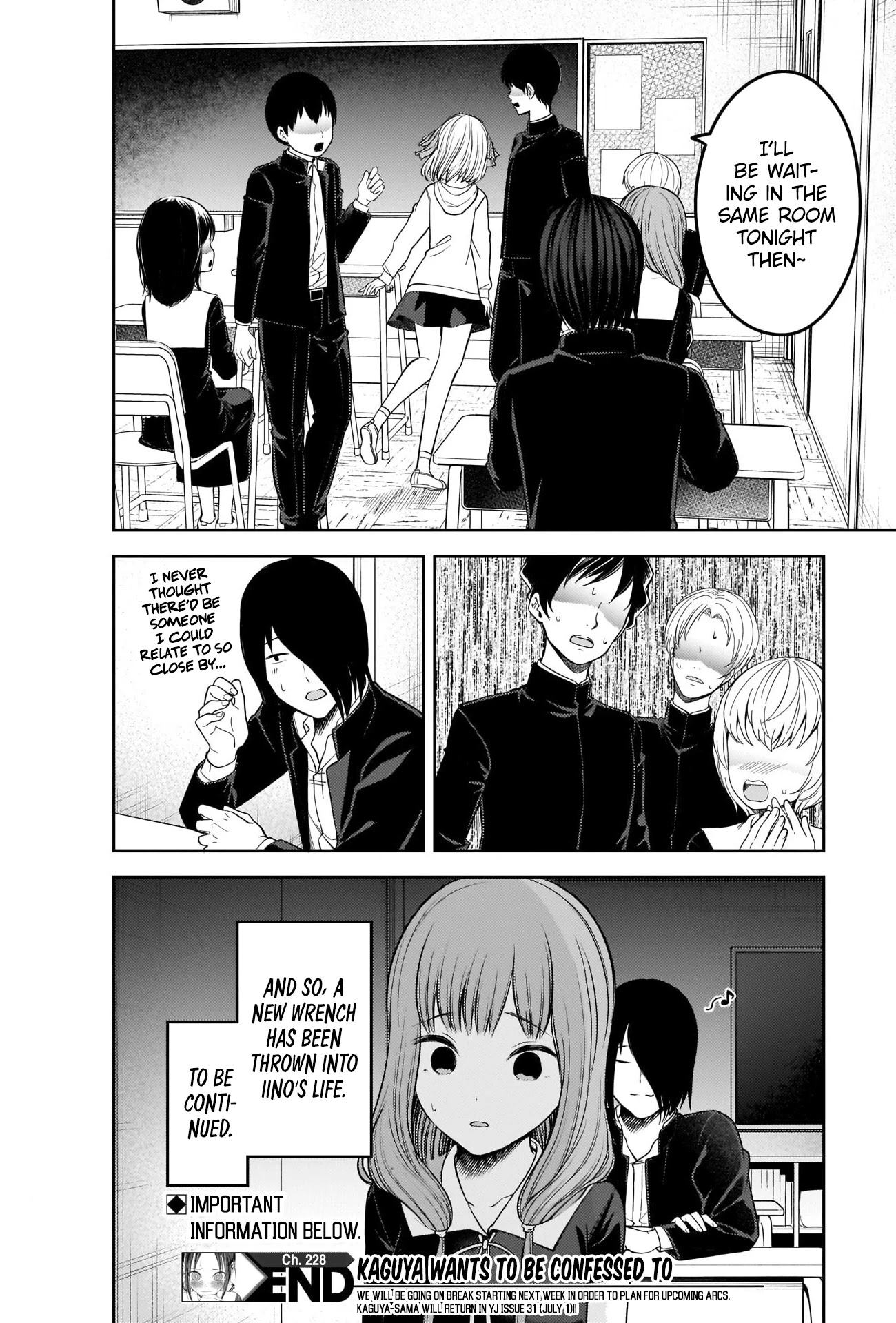 Kaguya-sama wa Kokurasetai - Tensai-tachi no Renai Zunousen Chapter 228 page 18 - Chapter 228