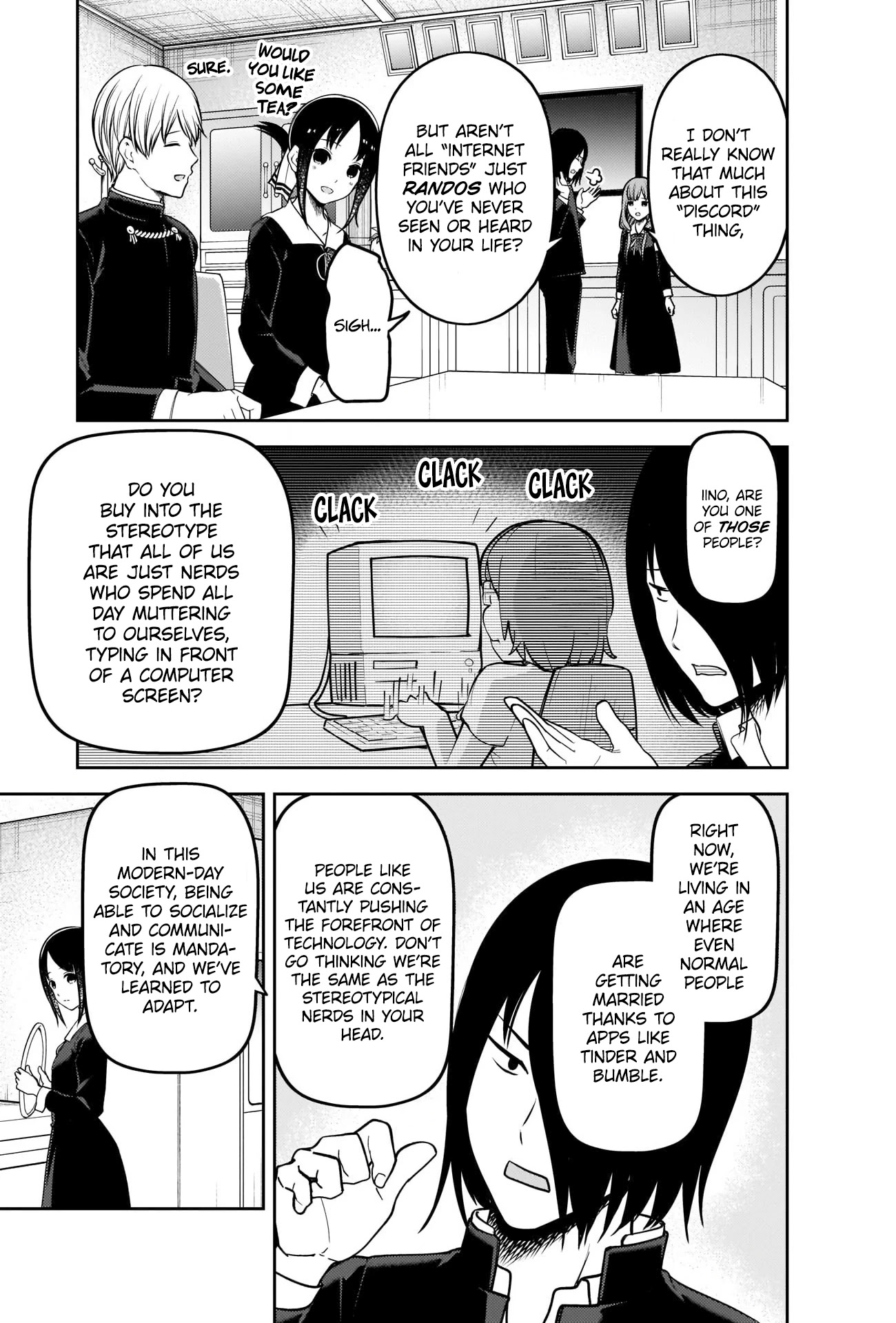 Kaguya-sama wa Kokurasetai - Tensai-tachi no Renai Zunousen Chapter 228 page 5 - Chapter 228